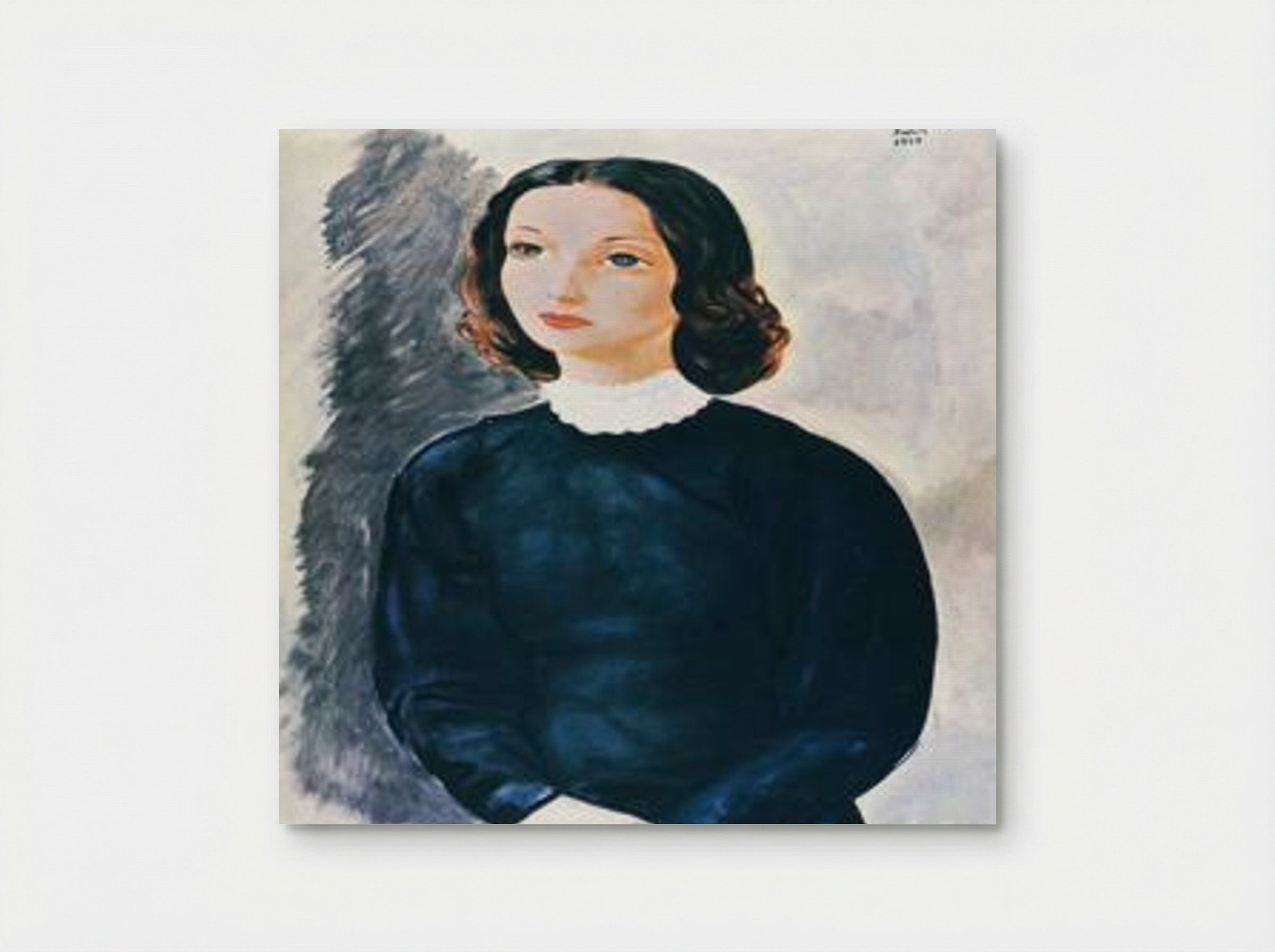 Untitled (Portrait of a Young Woman) - Moïse Kisling - Poster
