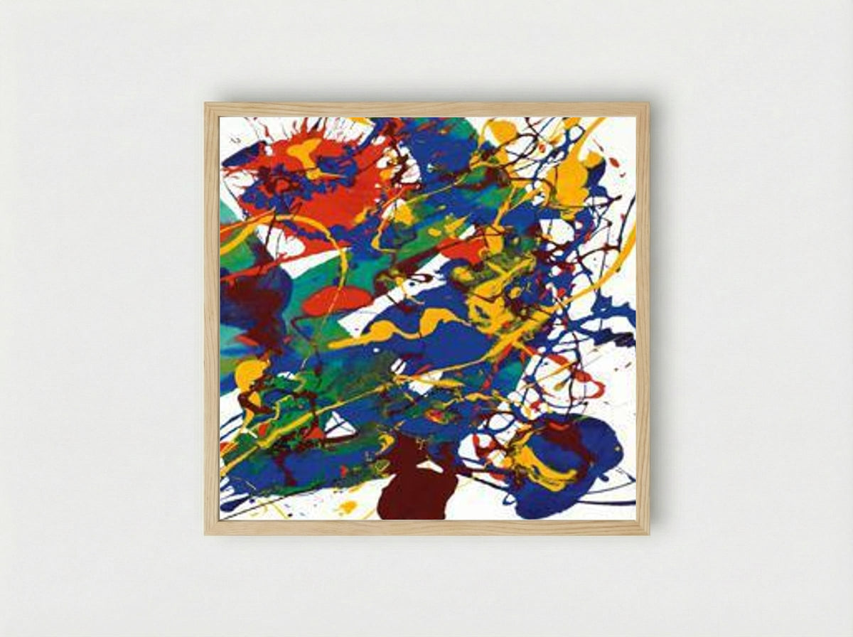 Untitled (SFP94-101) - Sam Francis - Framed Print Wood
