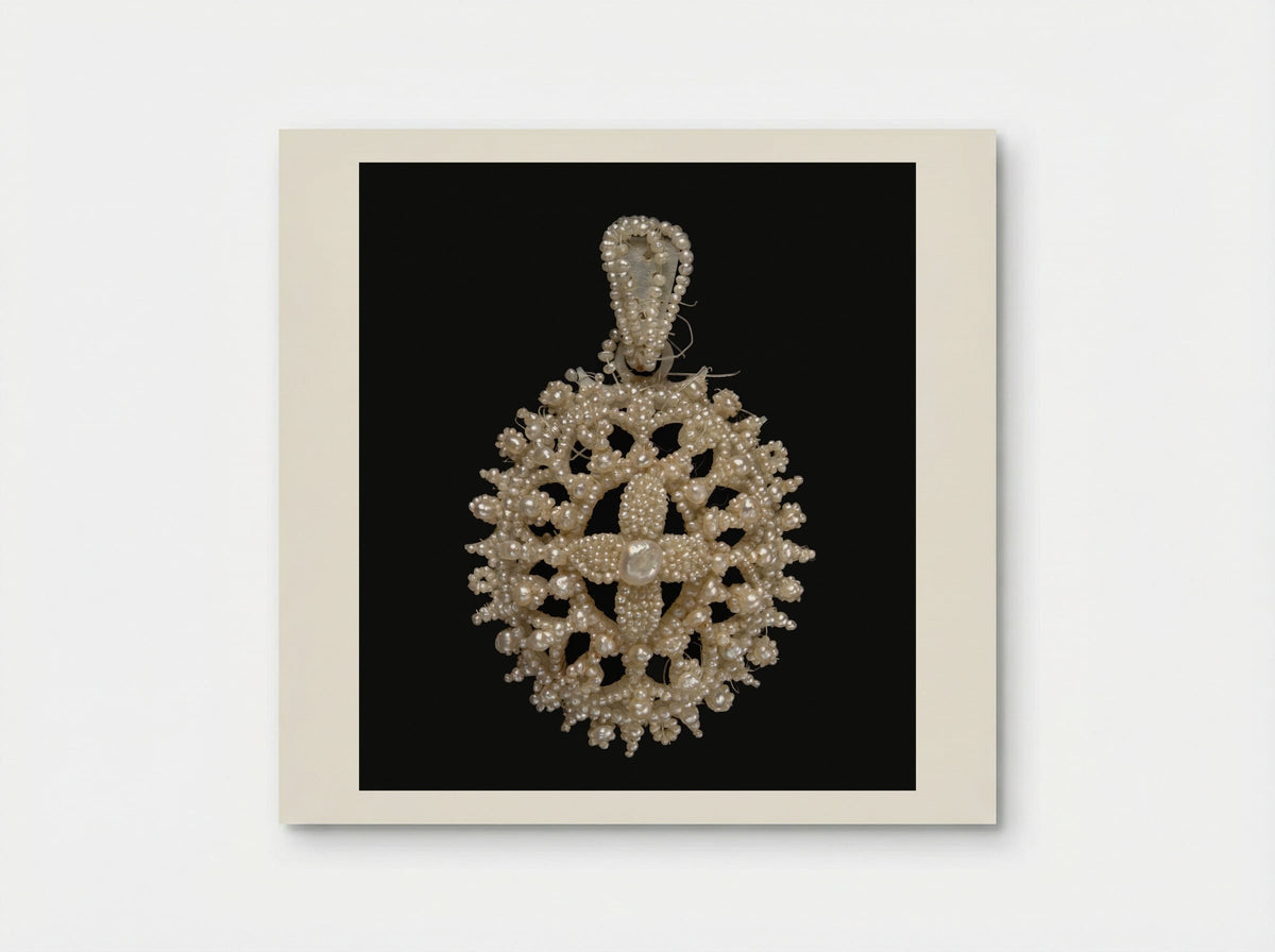 Untitled (Seed Pearl Pendant, Jewellery) - Fine Art Print - Poster
