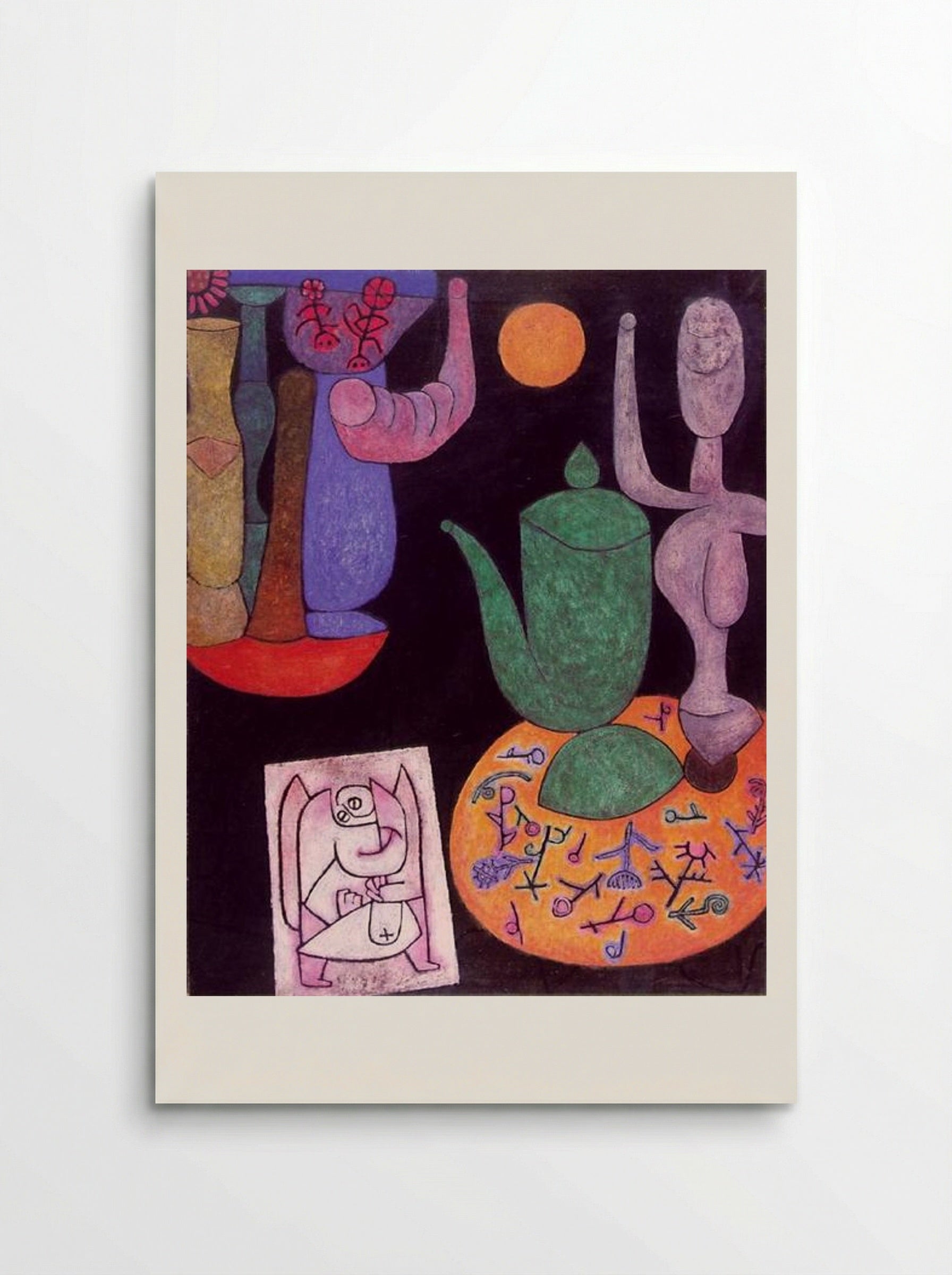 Untitled (Still Life with Teapot) - Paul Klee - Poster