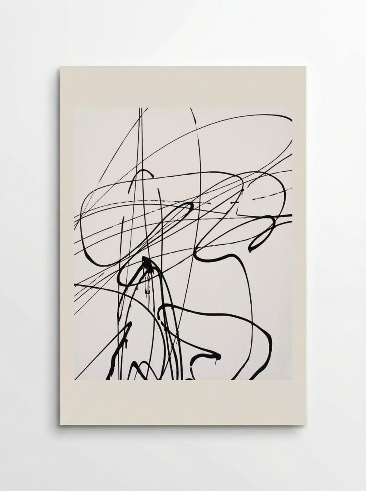 Untitled (T1989-A3) - Hans Hartung - Poster