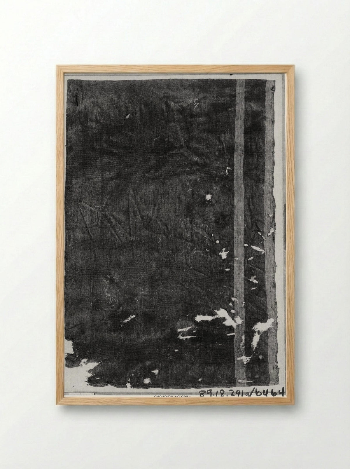 Untitled (Textile Fragment, Coptic Period) - Fine Art Print - Framed Print Wood