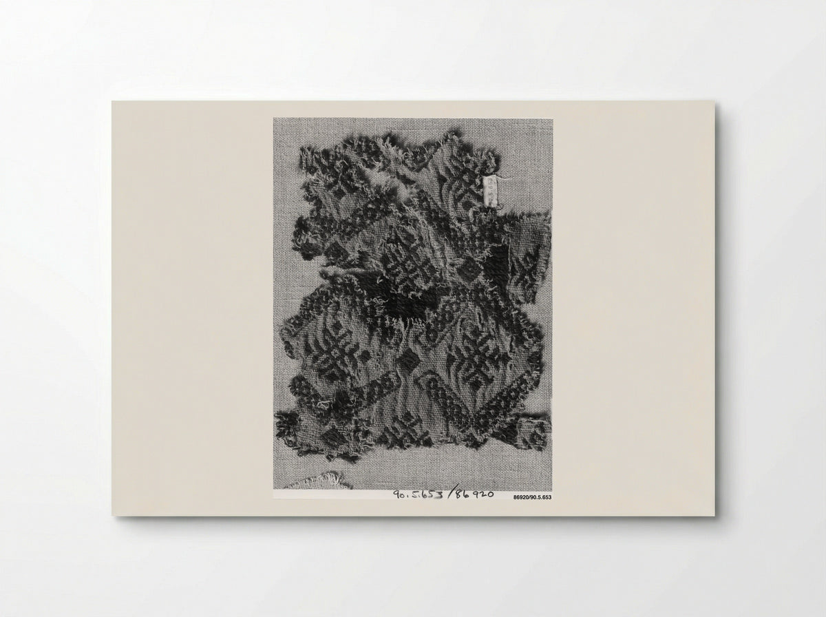 Untitled (Textile Fragment, Woven Silk) - Fine Art Print - Poster