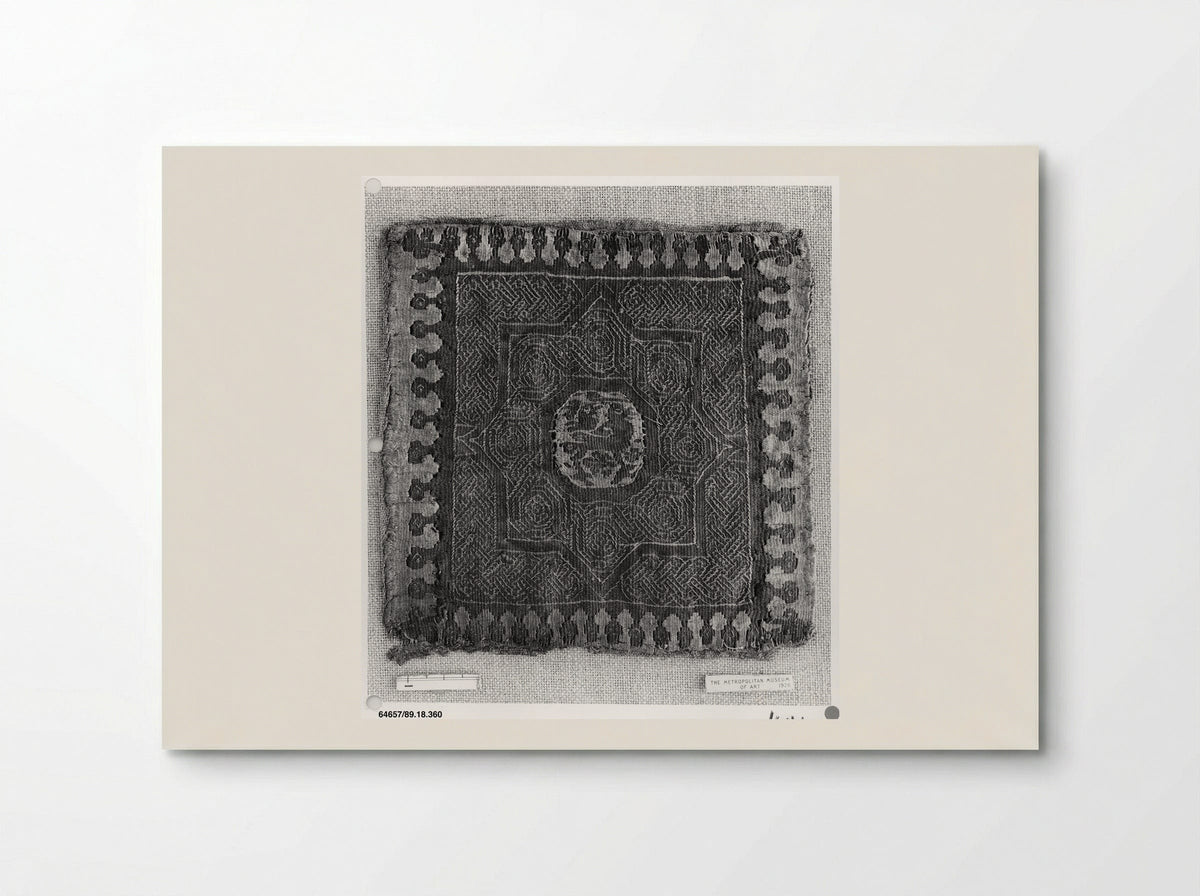 Untitled (Textile Fragment with Heart Motif) - Fine Art Print - Poster