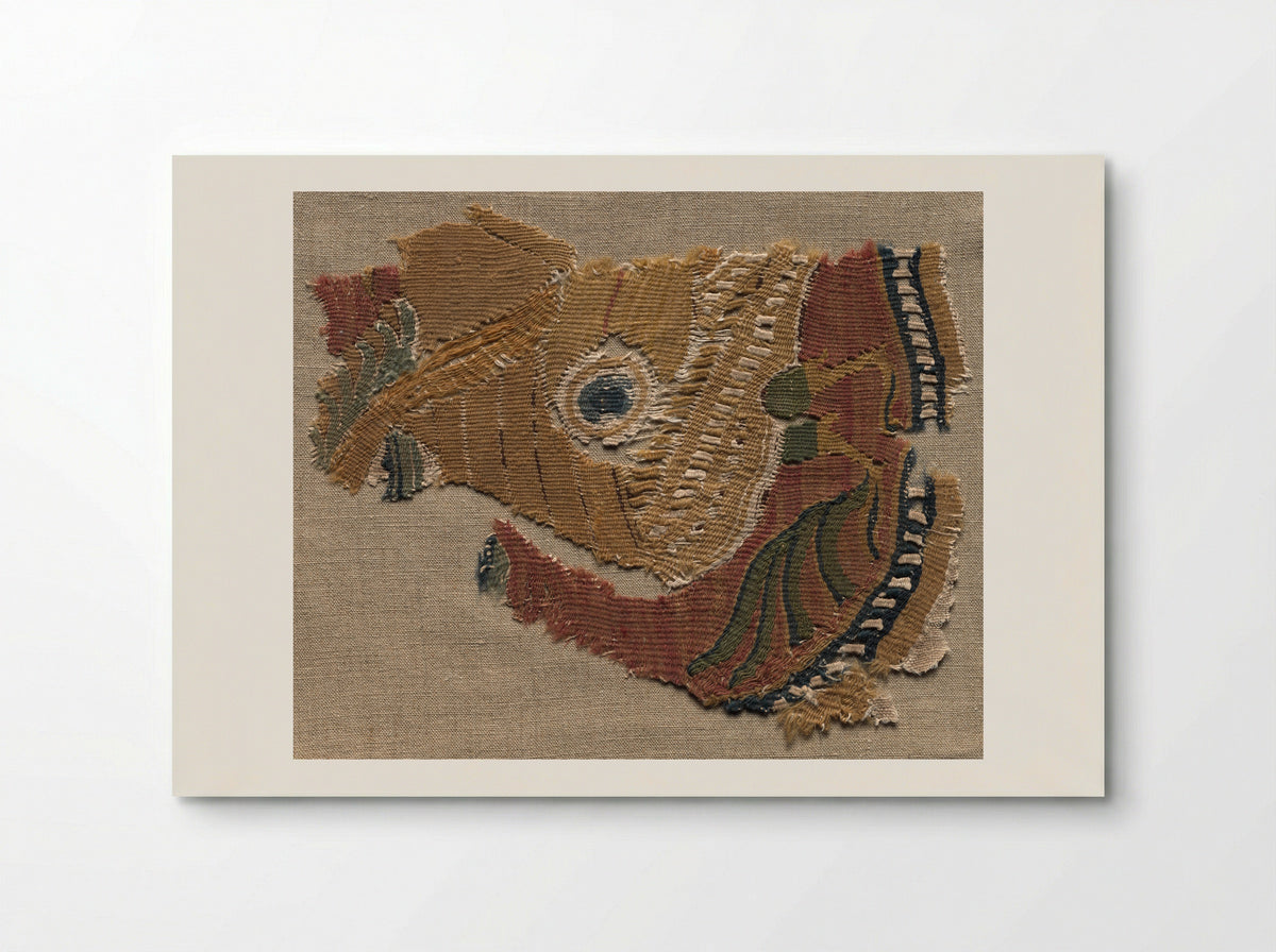 Untitled (Textile Fragment with Roundel) - Fine Art Print - Poster