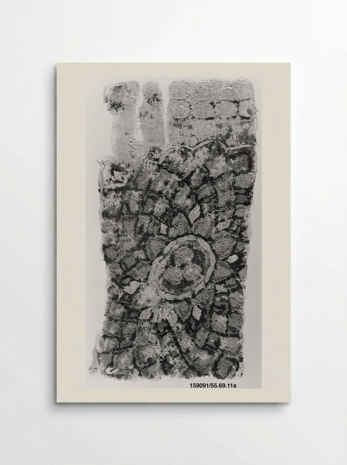 Untitled (Textile Fragments, Woven Silk) - Fine Art Print - Poster
