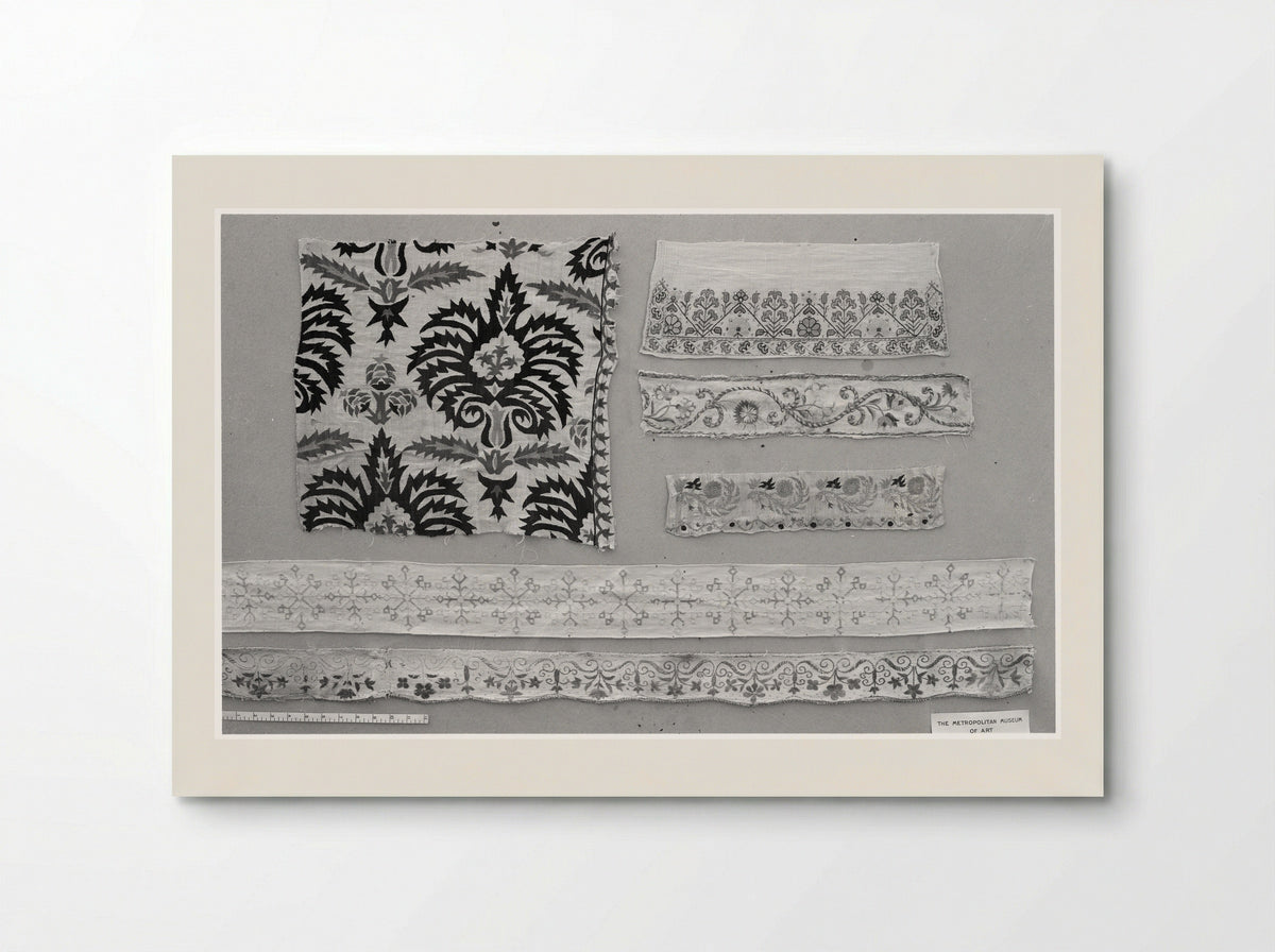 Untitled (Towel Ends, Textile Fragments) - Fine Art Print - Poster