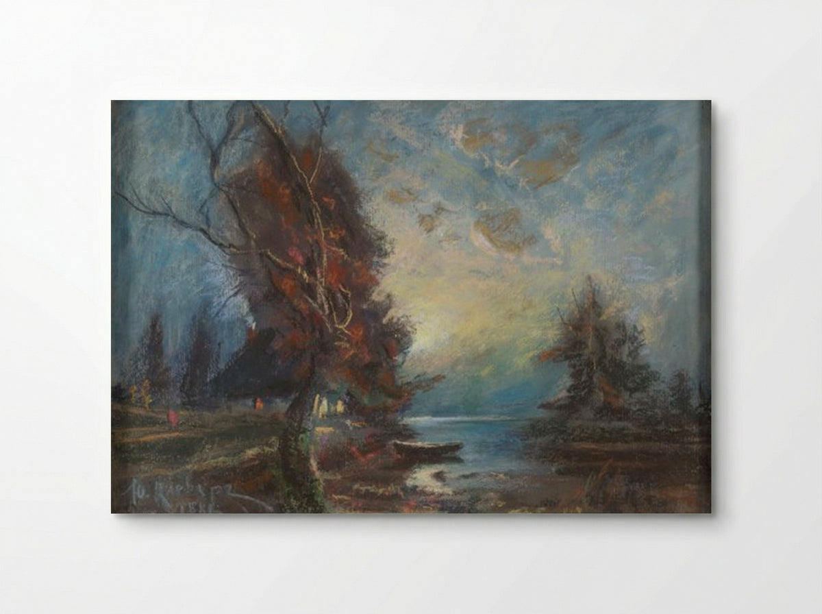 Untitled (Twilight Shoreline) - Julius Sergius von Klever - Poster