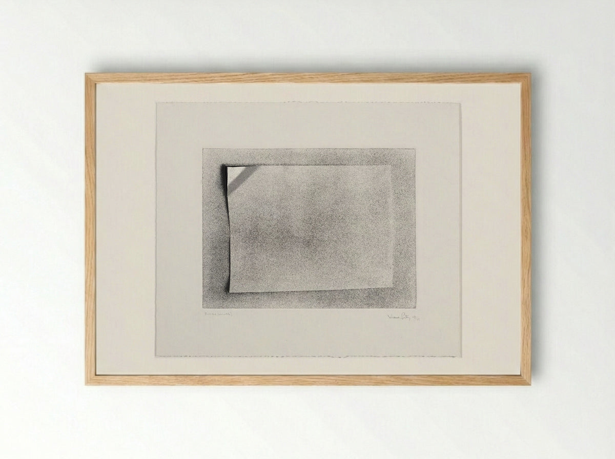 Untitled (Wrinkle I) - Liliana Porter - Framed Print Wood