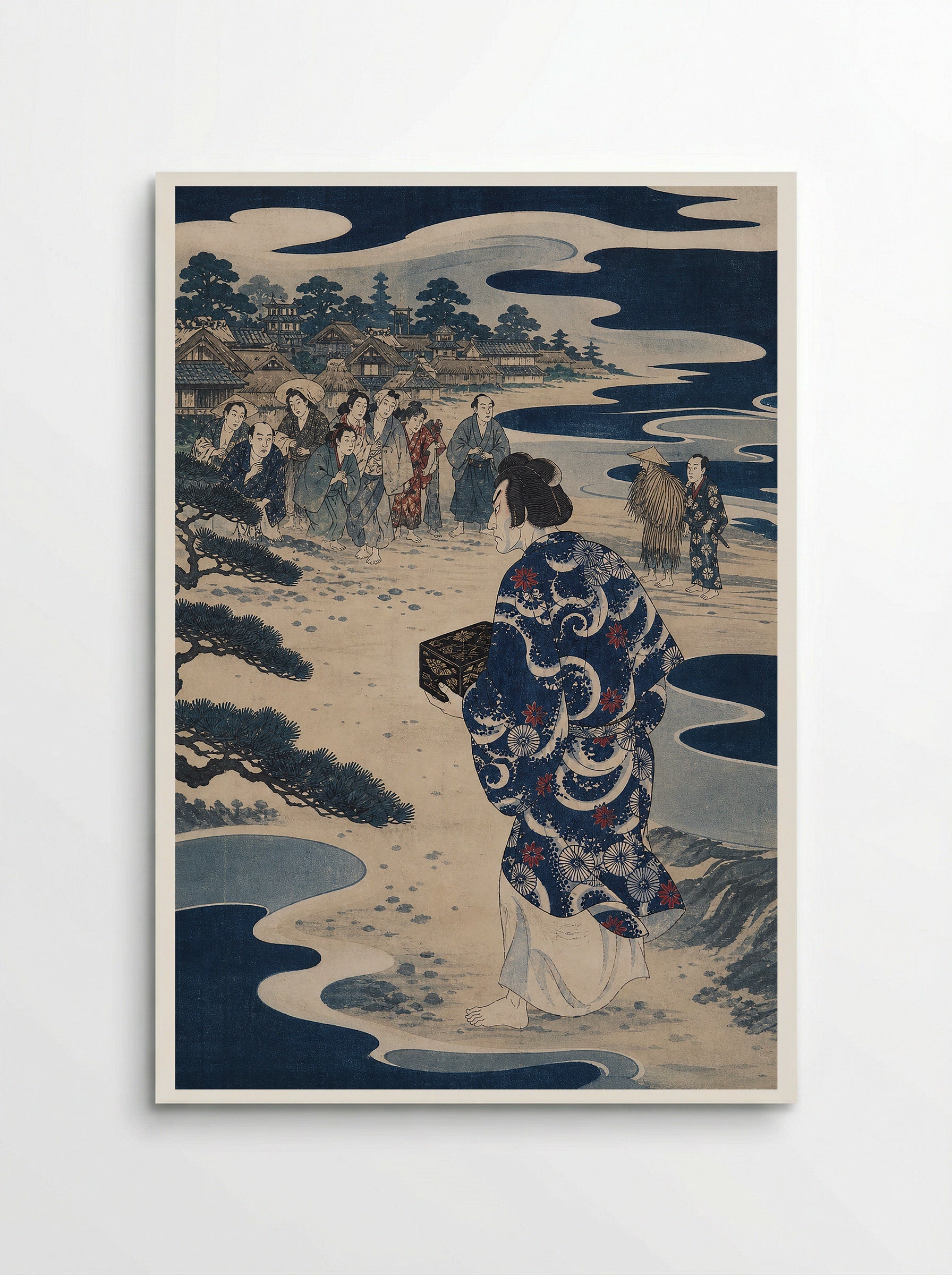Urashima Taro Returns to an Unfamiliar Shore - Poster