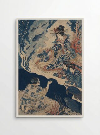 Urashima Taro at the Dragon Palace