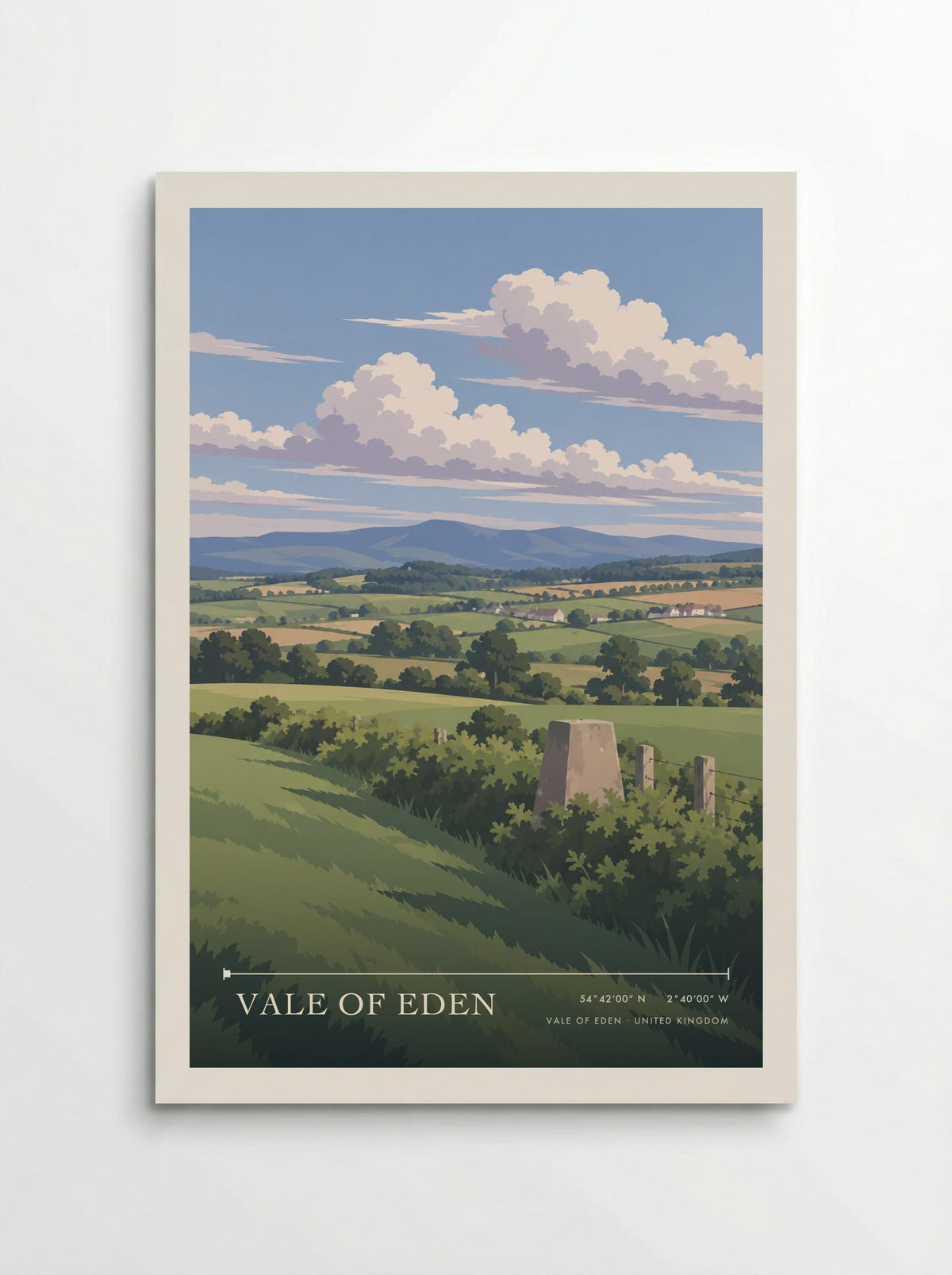 Vale of Eden | Travel Poster - Poster