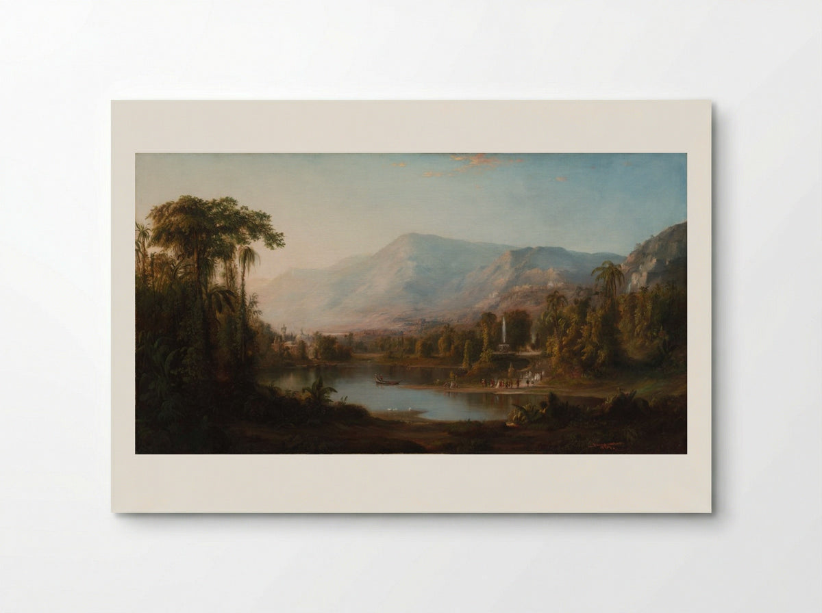 Vale of Kashmir - Robert S. Duncanson - Poster