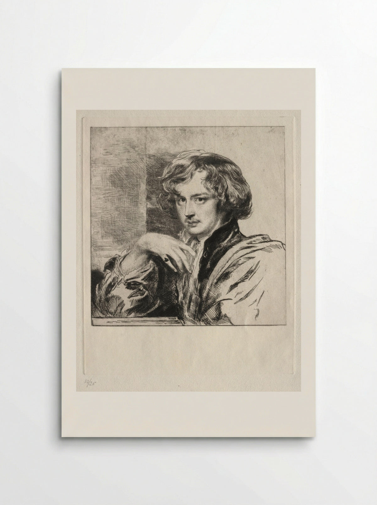 Van Dyck - Andrew Geddes - Poster