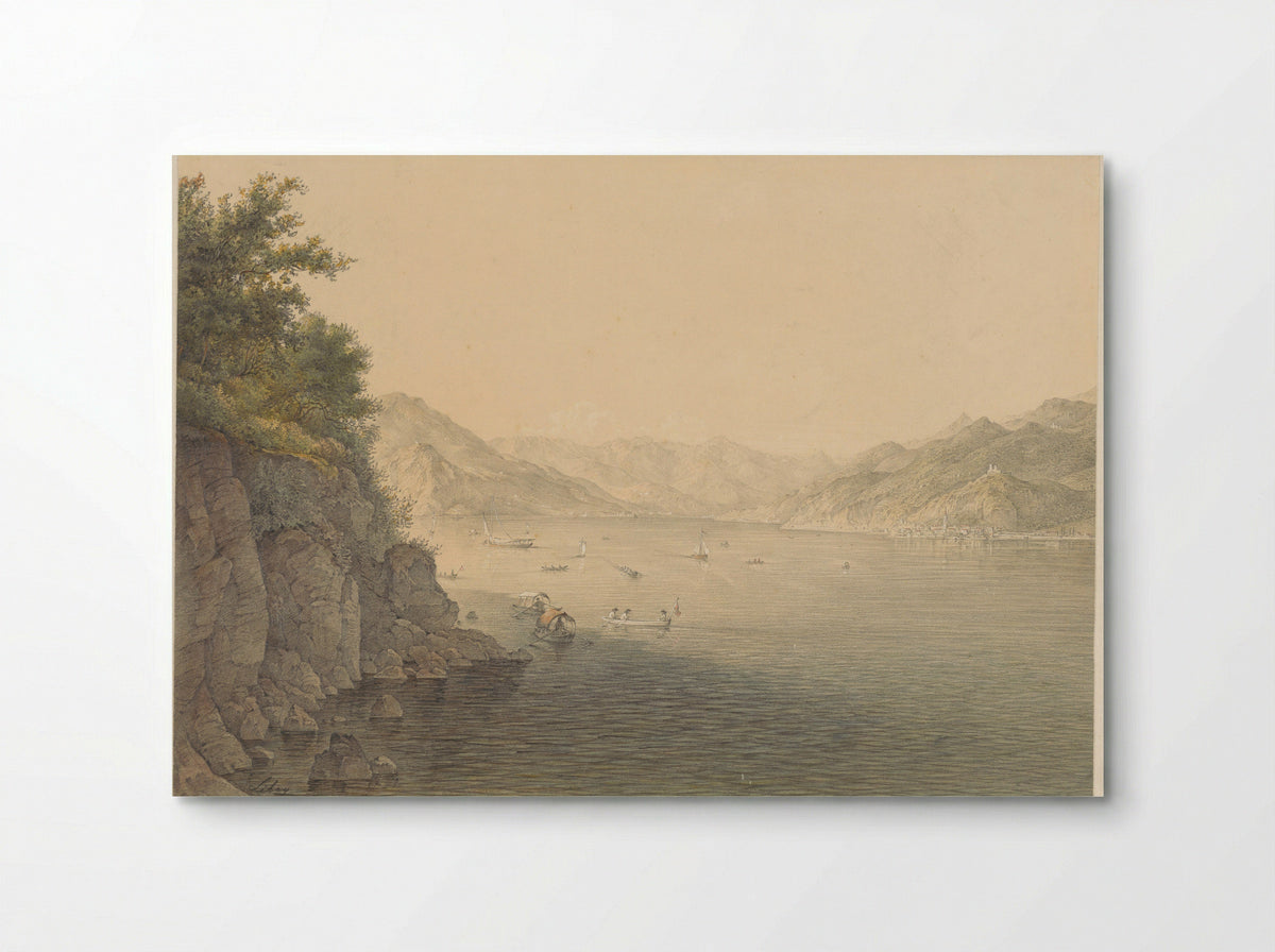 Varenna aan het Comomeer - Karoly Lajos Libay - Poster
