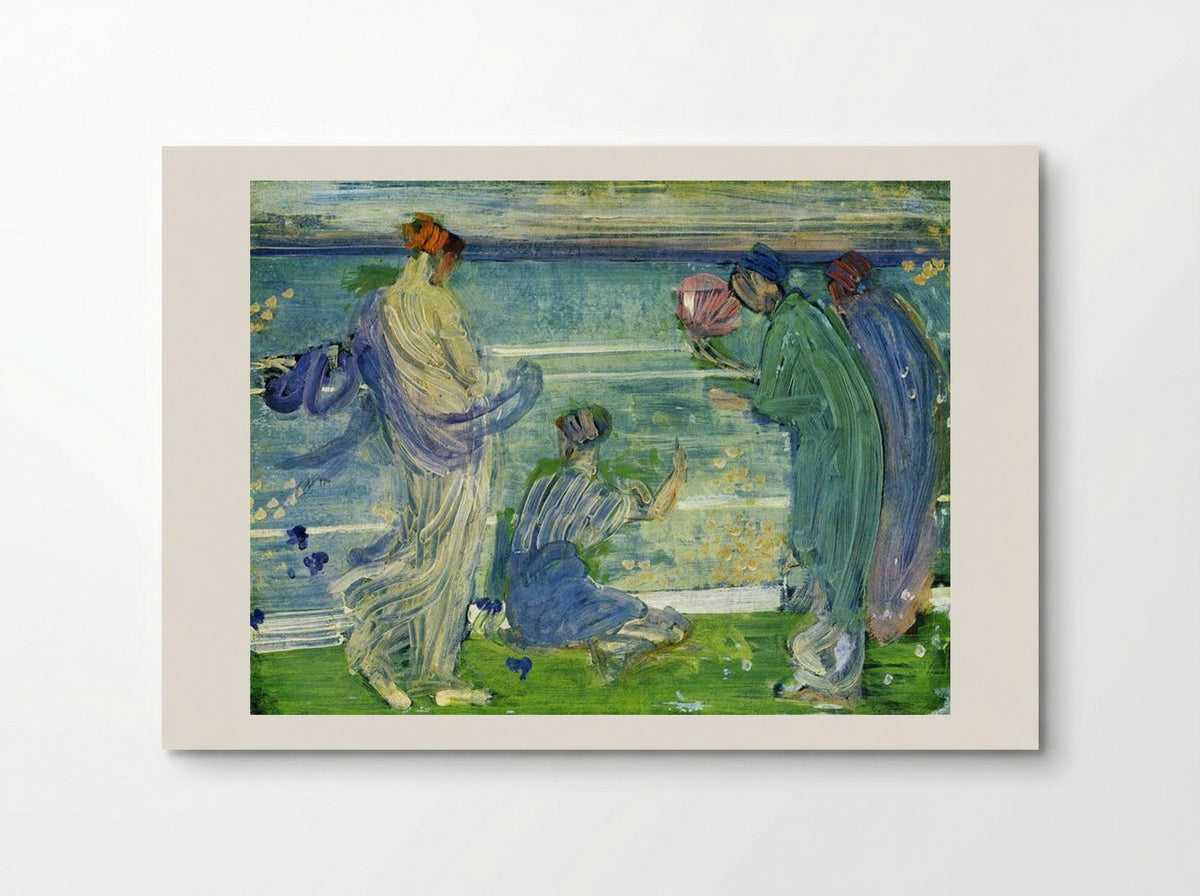 Variations in Blue and Green - James McNeill Whistler - Poster