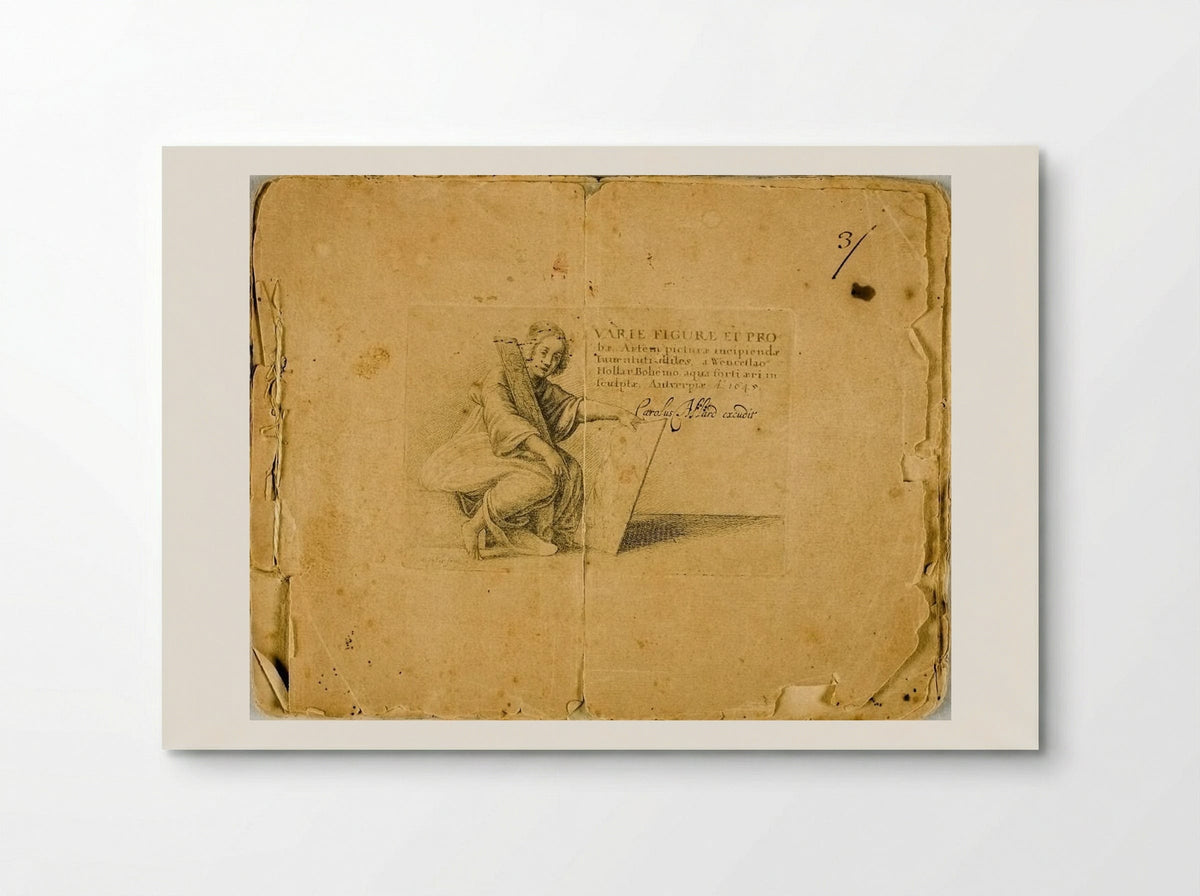 Varie figurae et probae - Wenceslaus Hollar - Poster