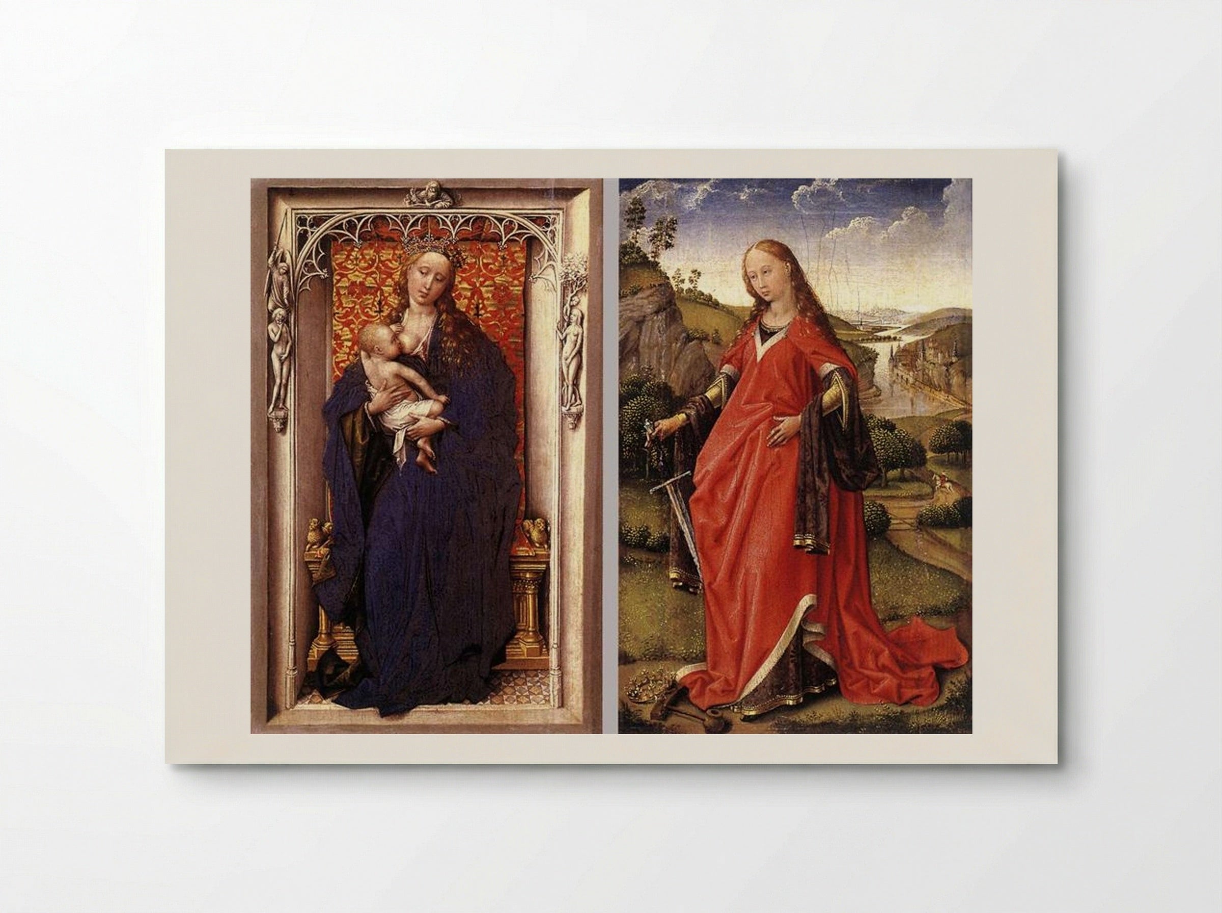 Various Altarpieces - Rogier van der Weyden - Poster