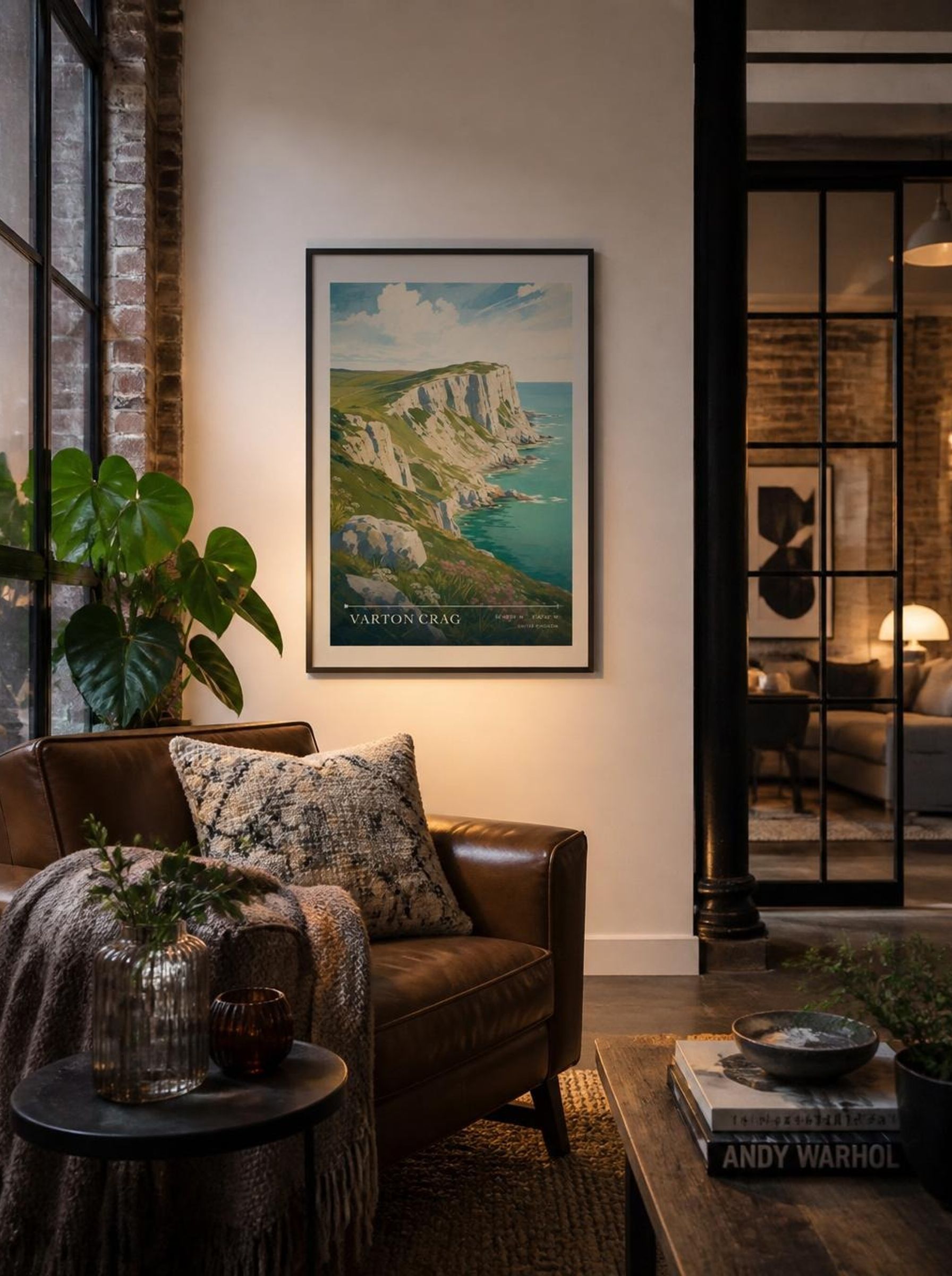 Varton Crag United Kingdom Travel Poster - Lifestyle