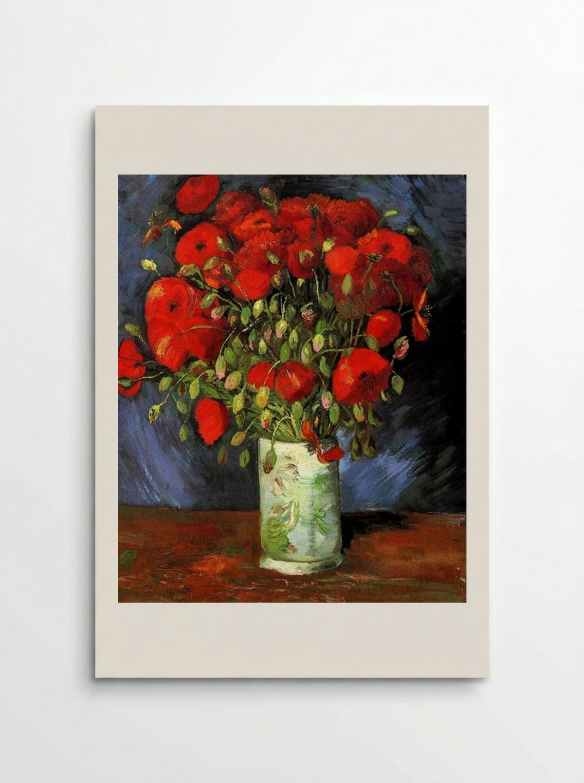 Vase with Red Poppies - Vincent van Gogh - Poster