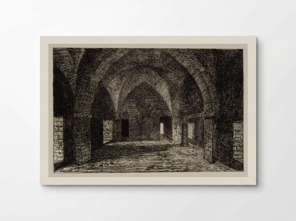Vaulted Interior - Maxime Lalanne - Poster