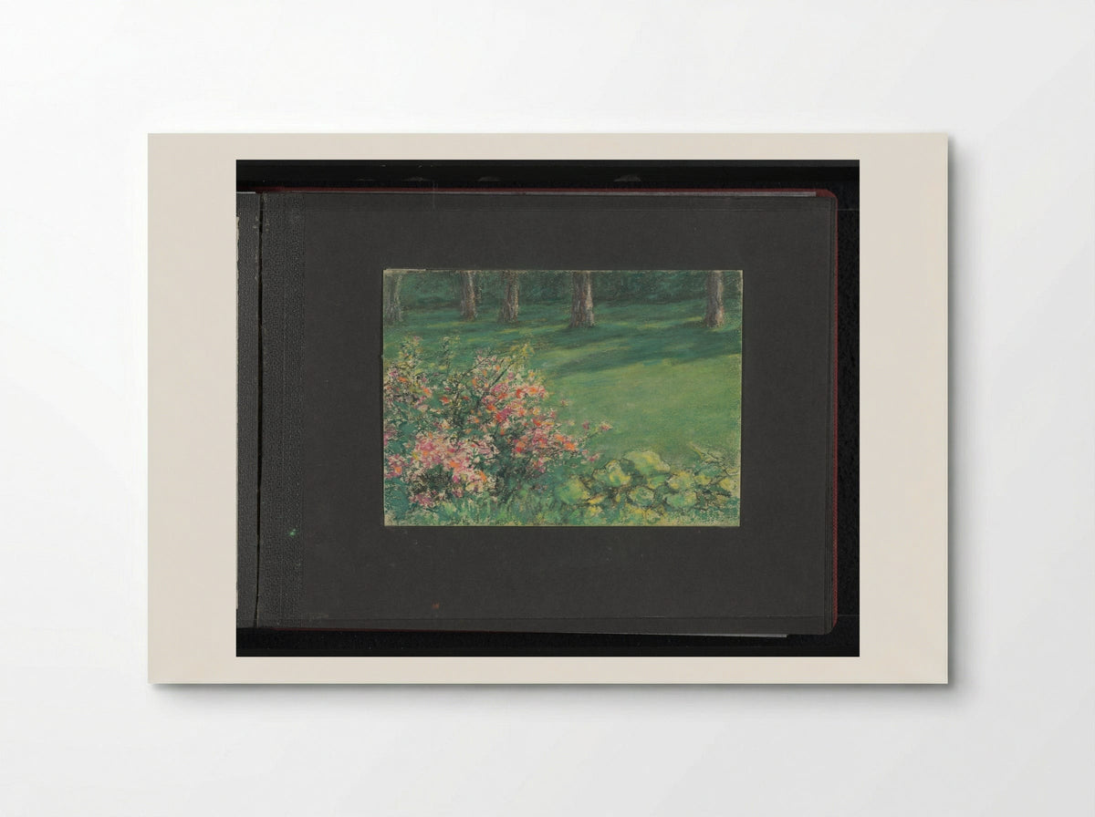 Veld met bloemen en bomen - Carel Nicolaas Storm van 's-Gravesande - Poster