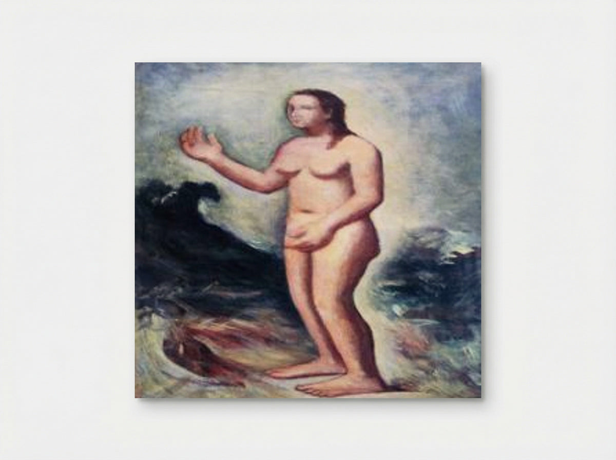 Venere anadiomene II - Carlo Carrà - Poster