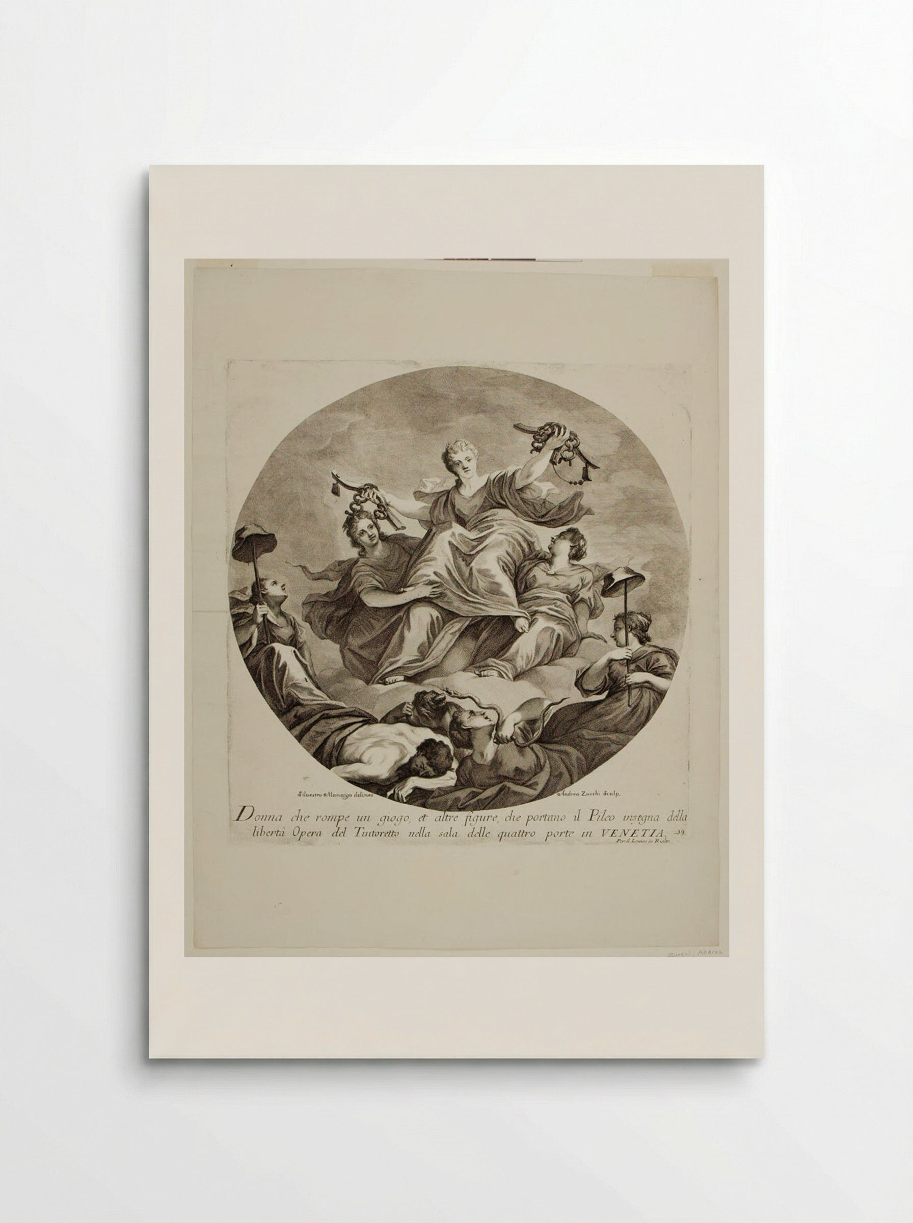 Venice Protector of Liberty - Andrea Zucchi - Poster