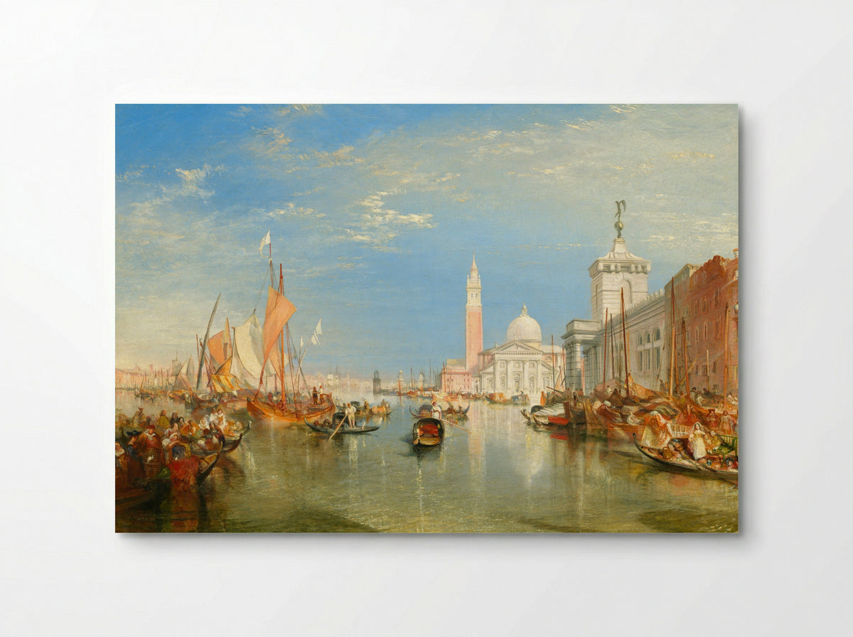 Venice, The Dogana and San Giorgio Maggiore - J.M.W. Turner - Poster