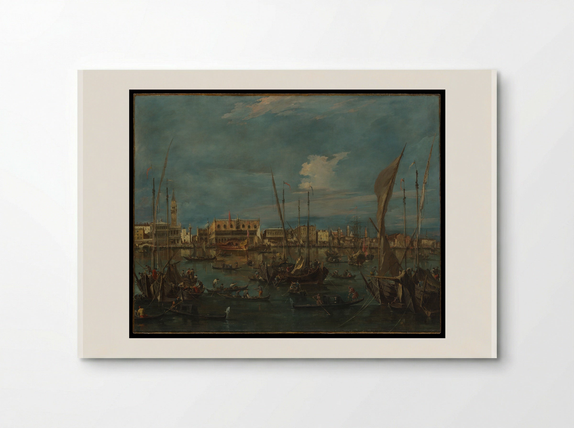 Venice from the Bacino di San Marco - Francesco Guardi - Poster