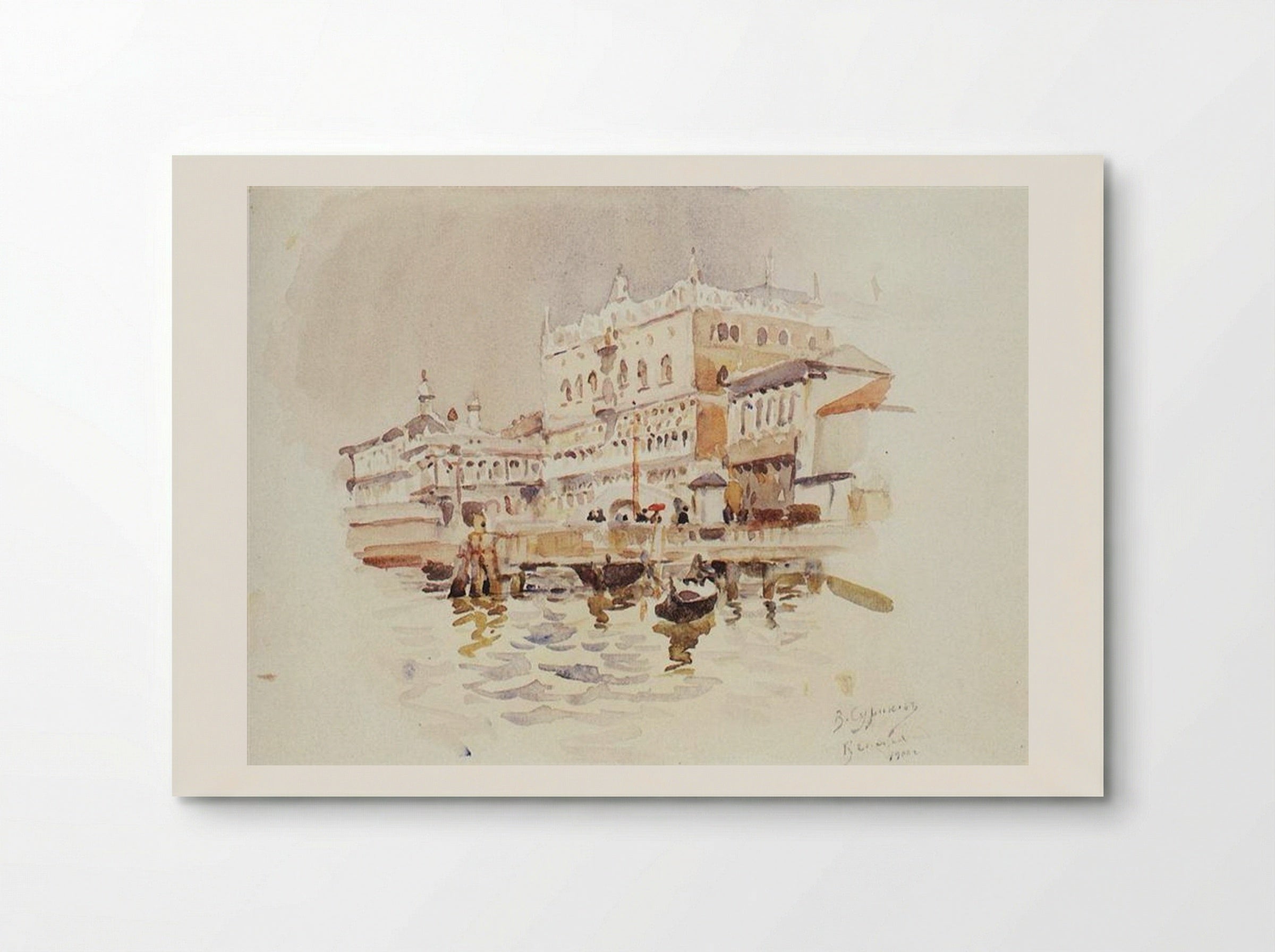Venice. Doge's Palace - Vasily Surikov - Poster