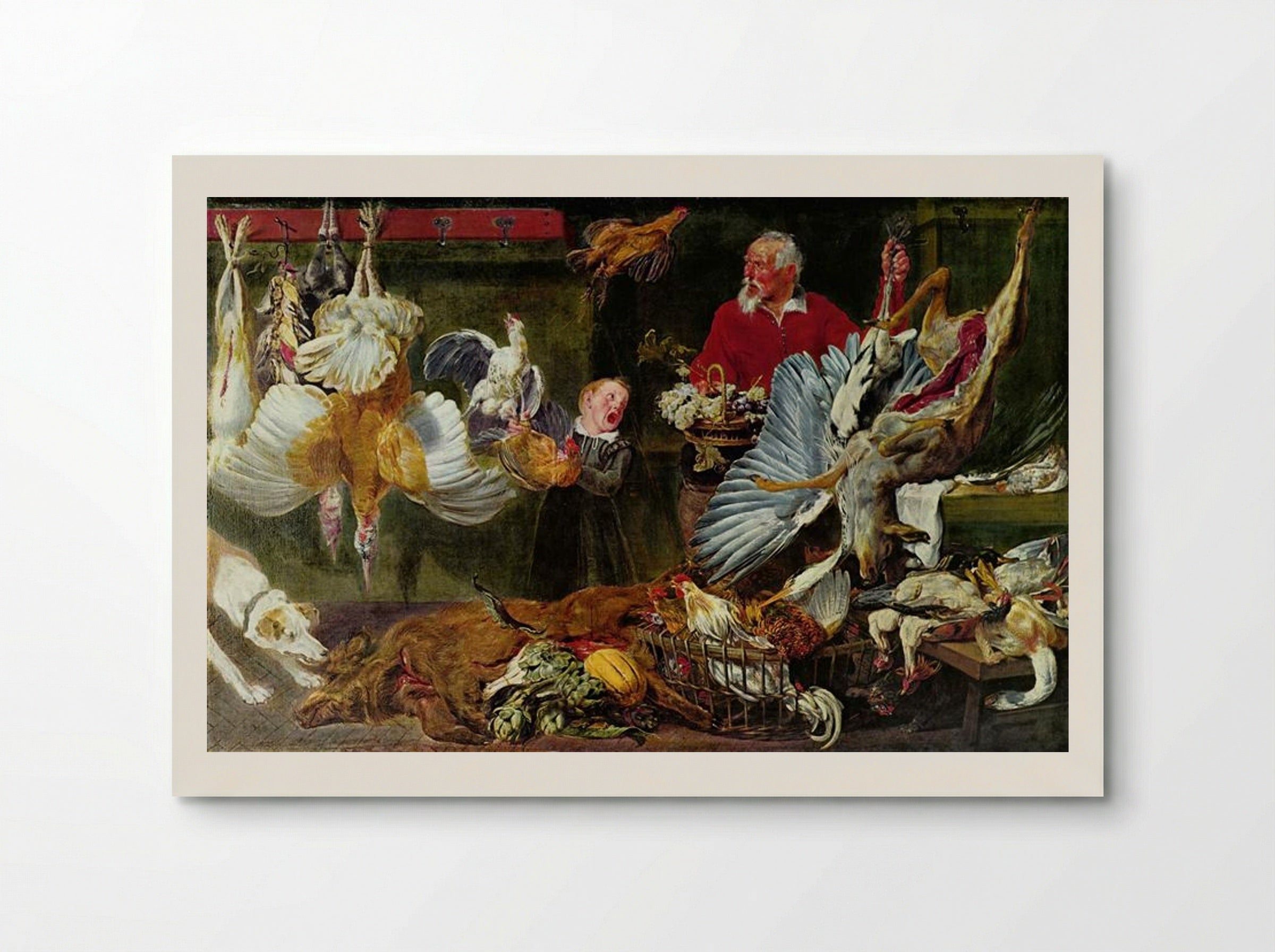 Venison Dealers - Frans Snyders - Poster