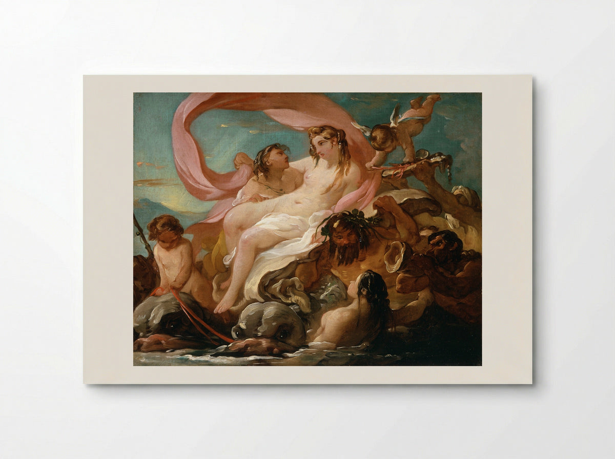 Venus Emerging from the Sea - Joseph-Marie Vien - Poster
