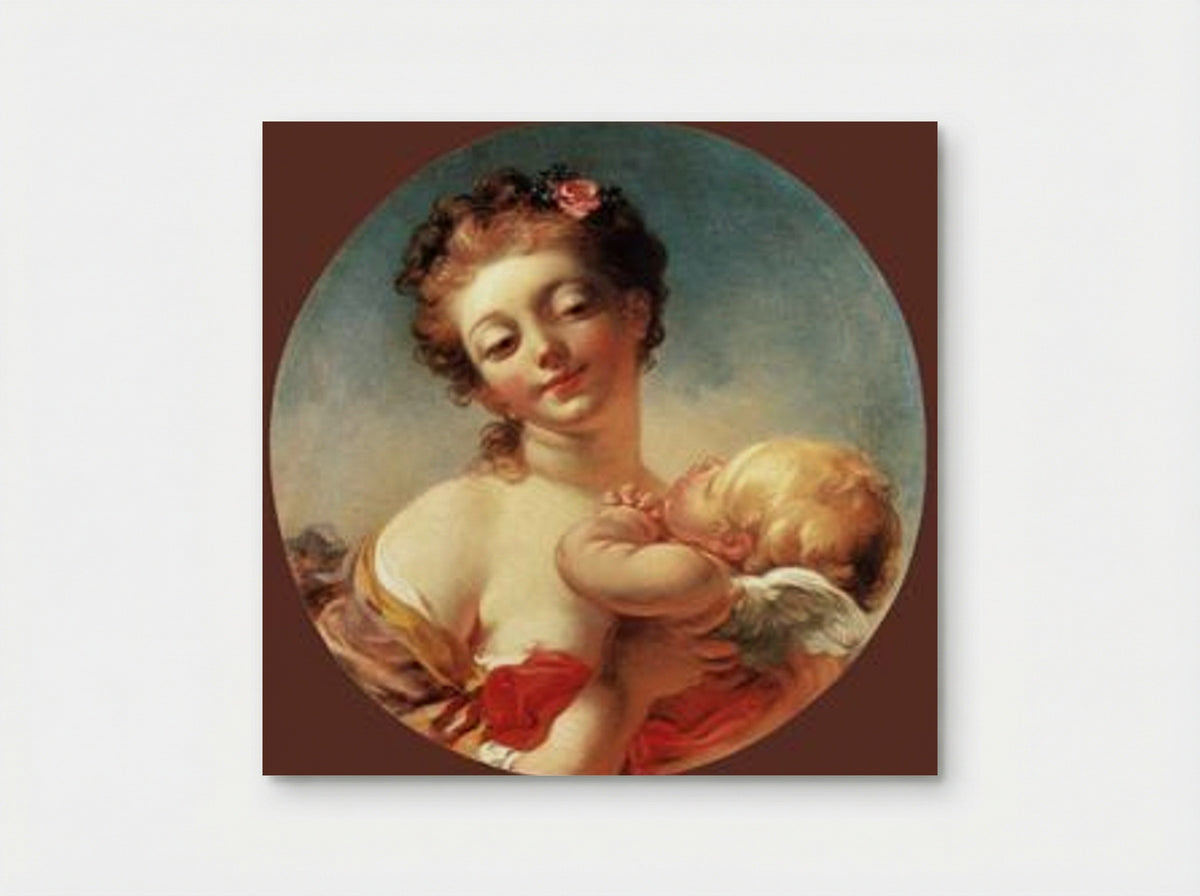 Venus and Cupid - Jean-Honoré Fragonard - Poster