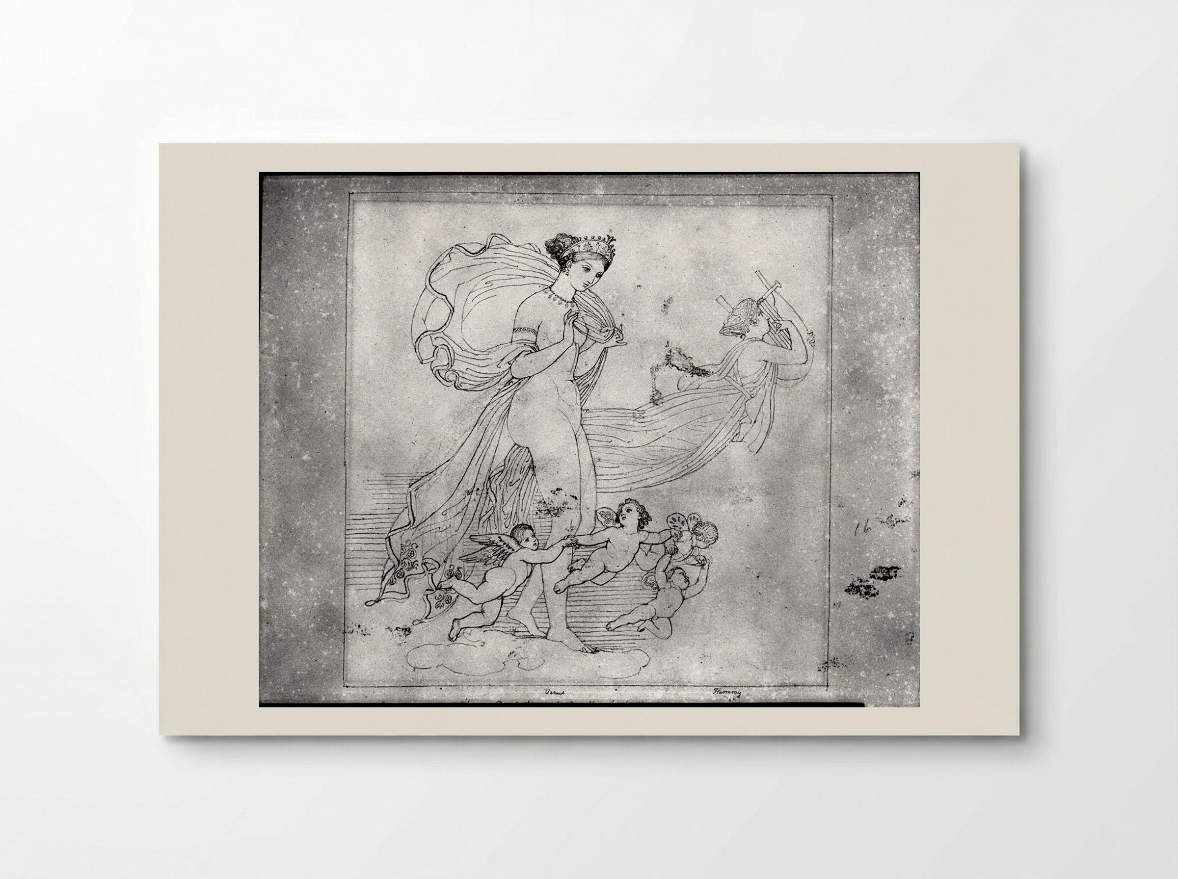 Venus and Harmony - John Flaxman - Poster