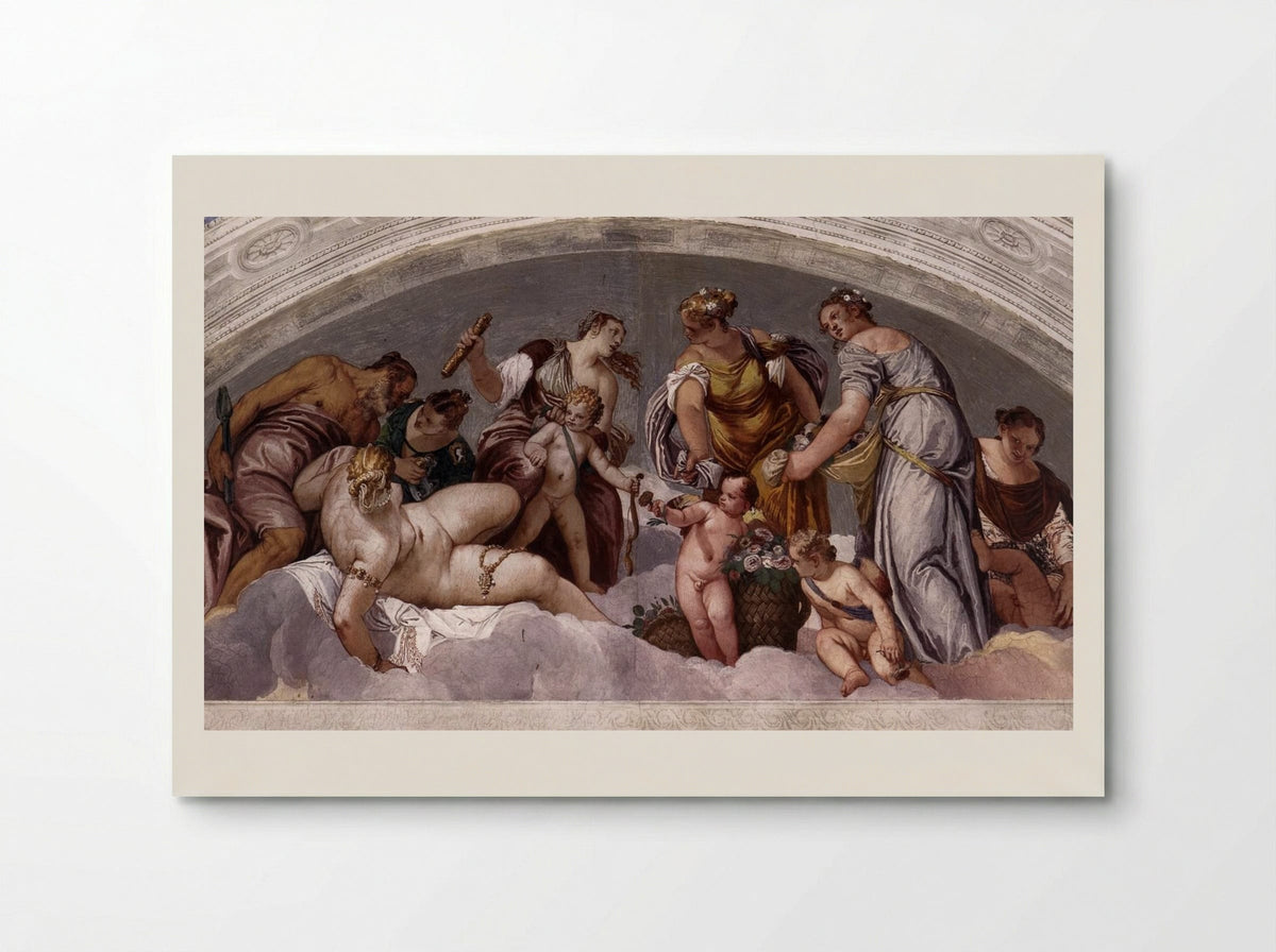 Venus and Vulcan - Paolo Veronese - Poster