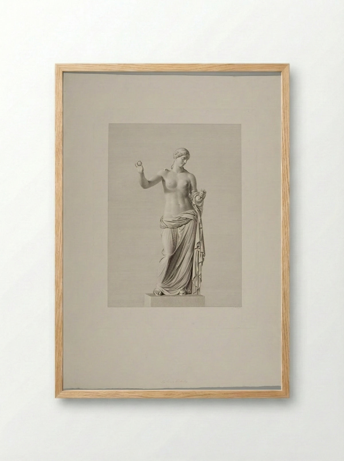 Venus of Arles - Johann Friedrich Wilhelm Müller - Framed Print Wood