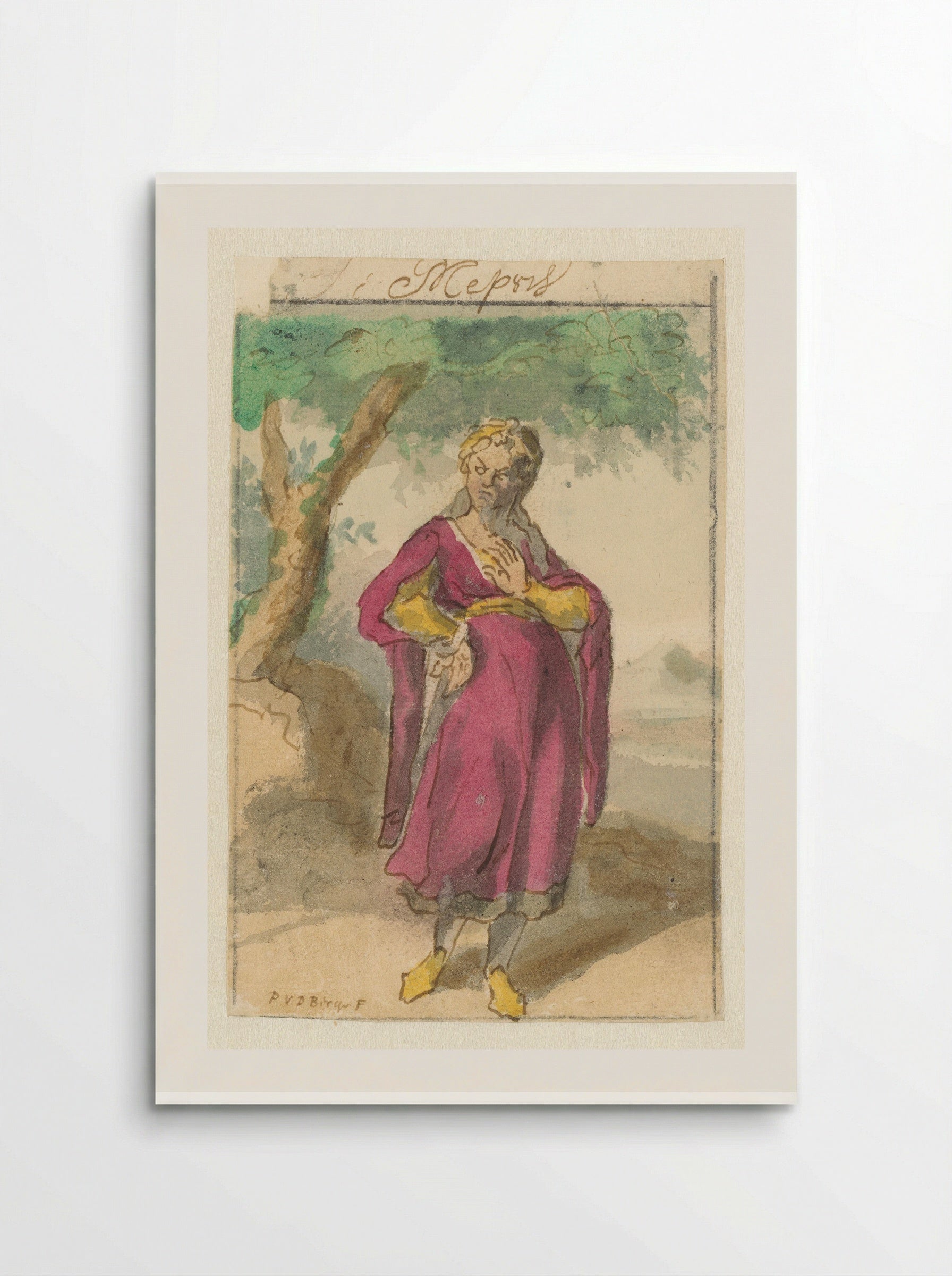 Verachting (Contempt) - Pieter van den Berge - Poster