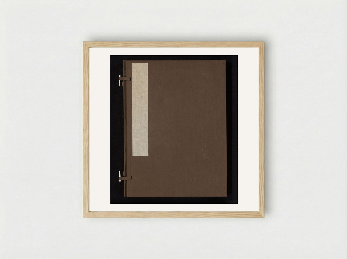 Vergelijking van bloemen (Comparison of Flowers) - Shibata Zeshin - Framed Print Wood