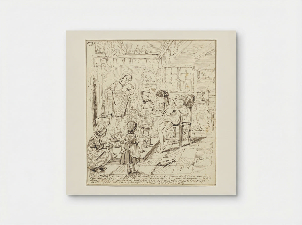 Verhaal van de jongen Jantje, nr. 2 - Pieter van Loon - Poster