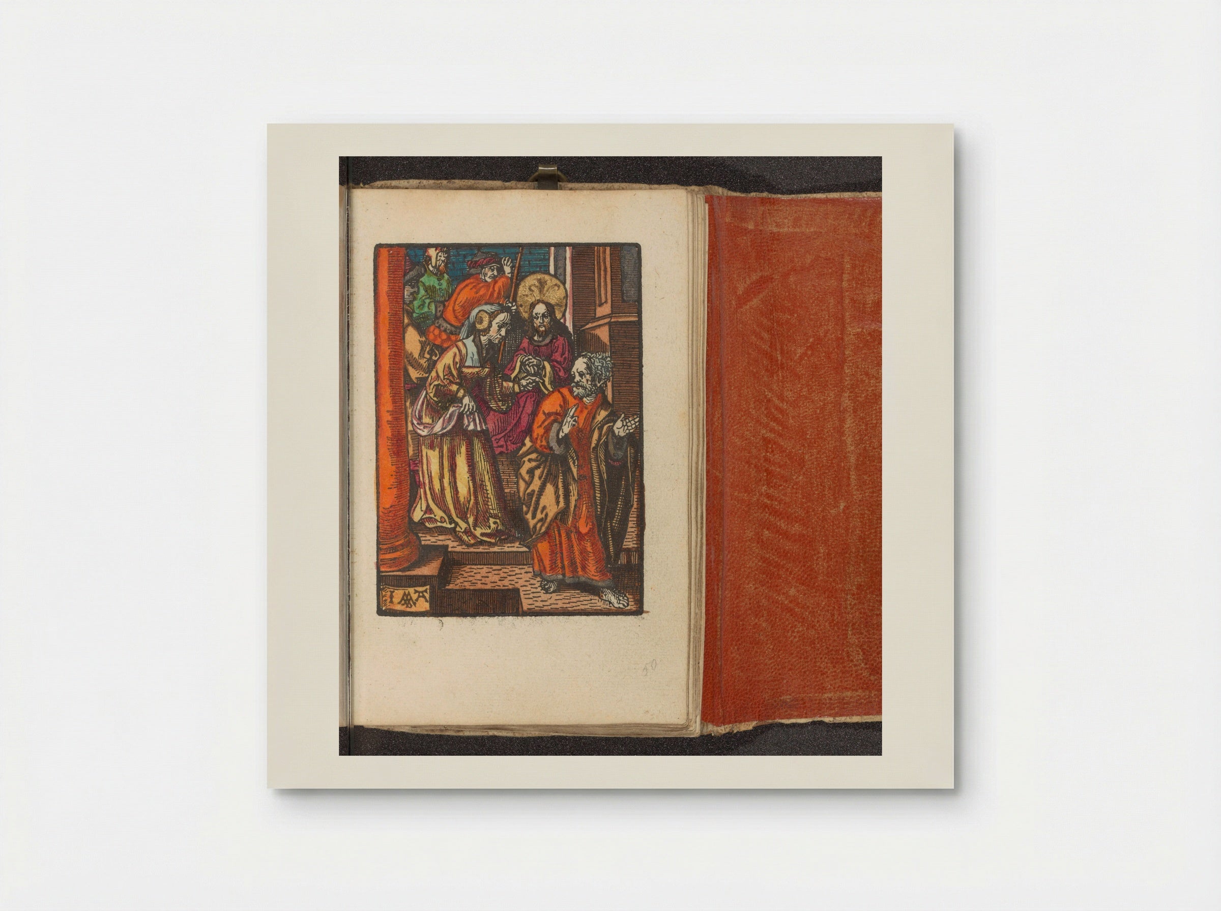 Verloochening van Petrus - Doen Pietersz. - Poster
