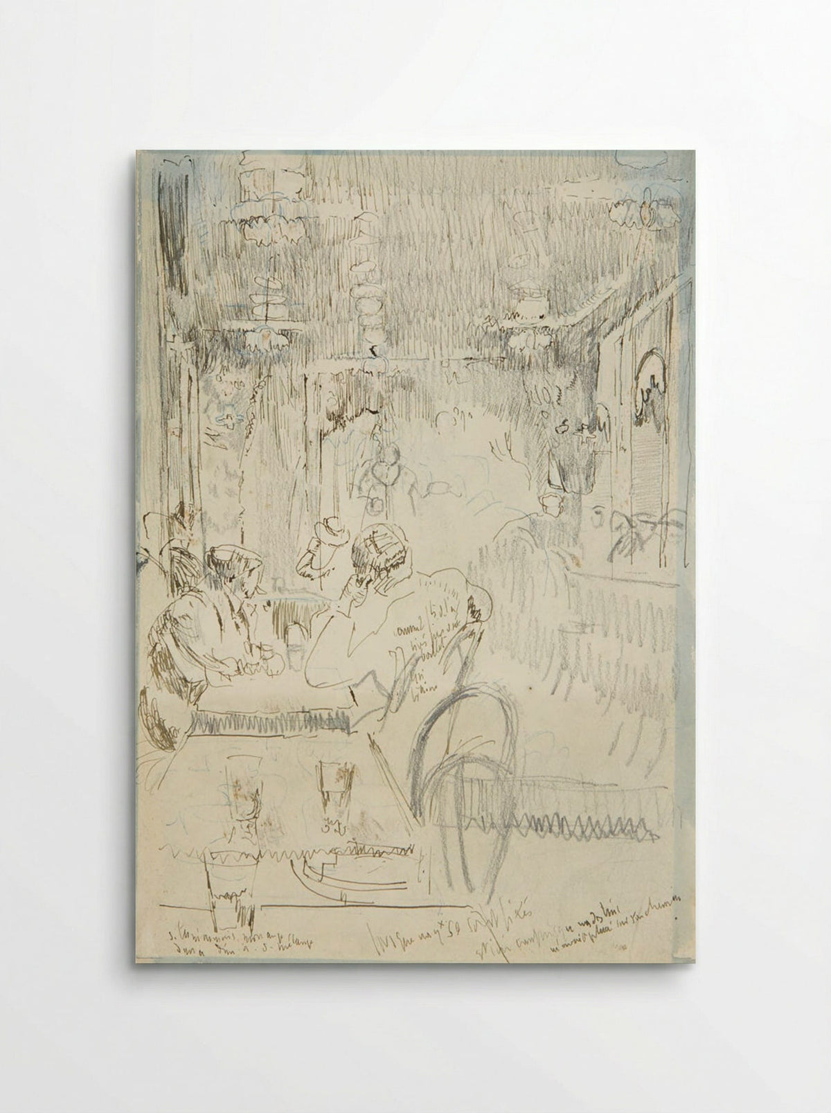 Vernet's, Dieppe - Walter Sickert - Poster