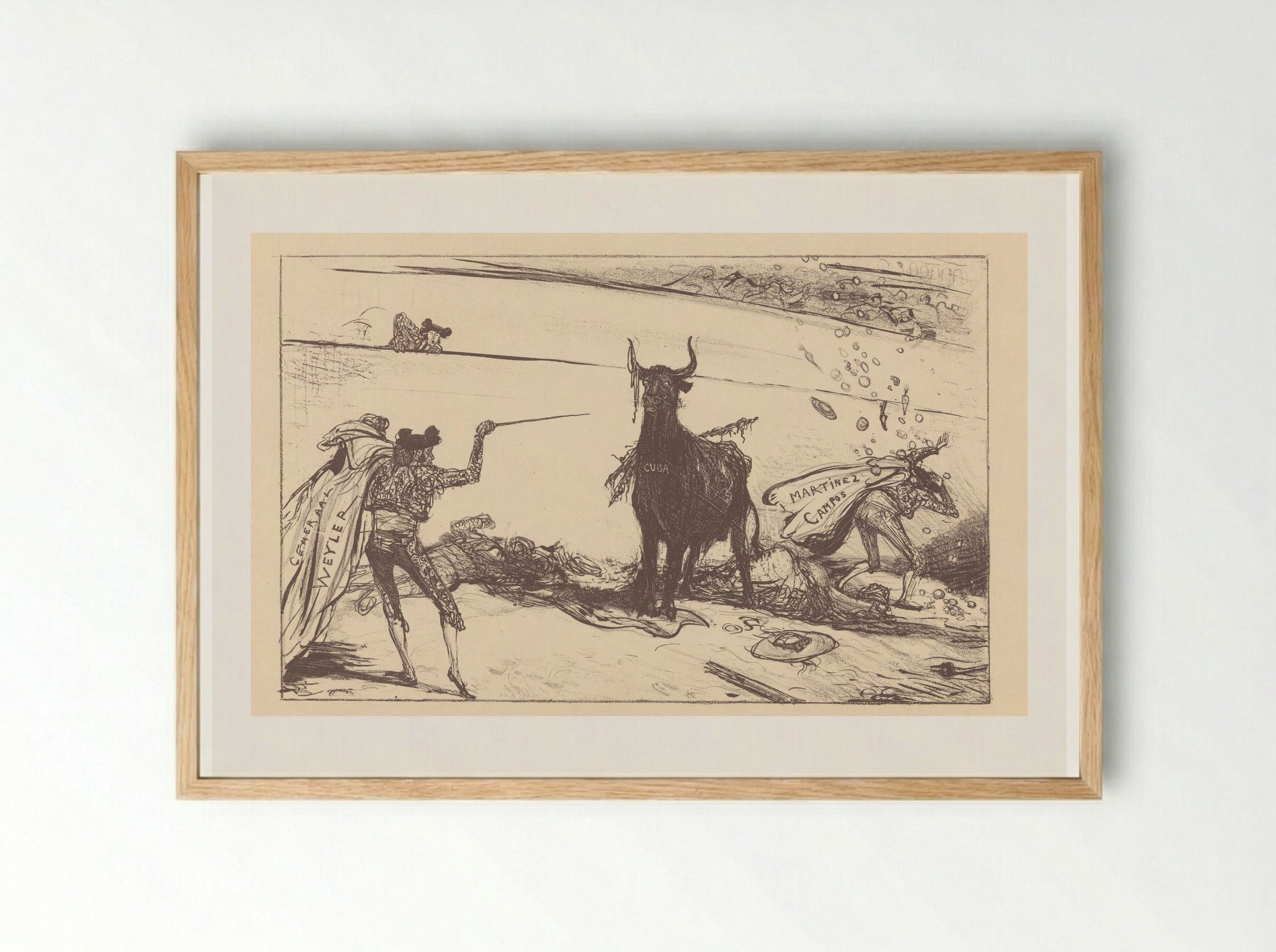Versche krachten (Fresh Forces) - Marius Bauer - Framed Print Wood