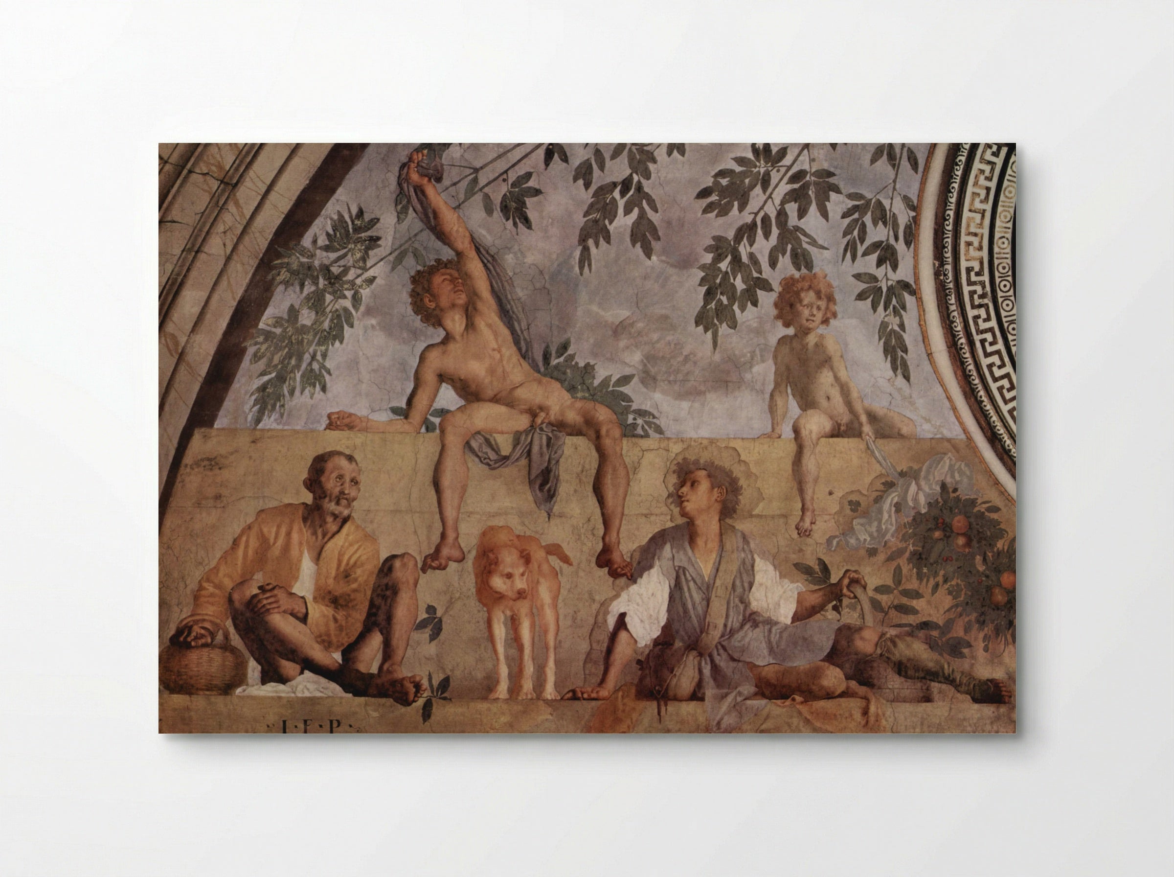 Vertumnus and Pomona - Jacopo Pontormo - Poster