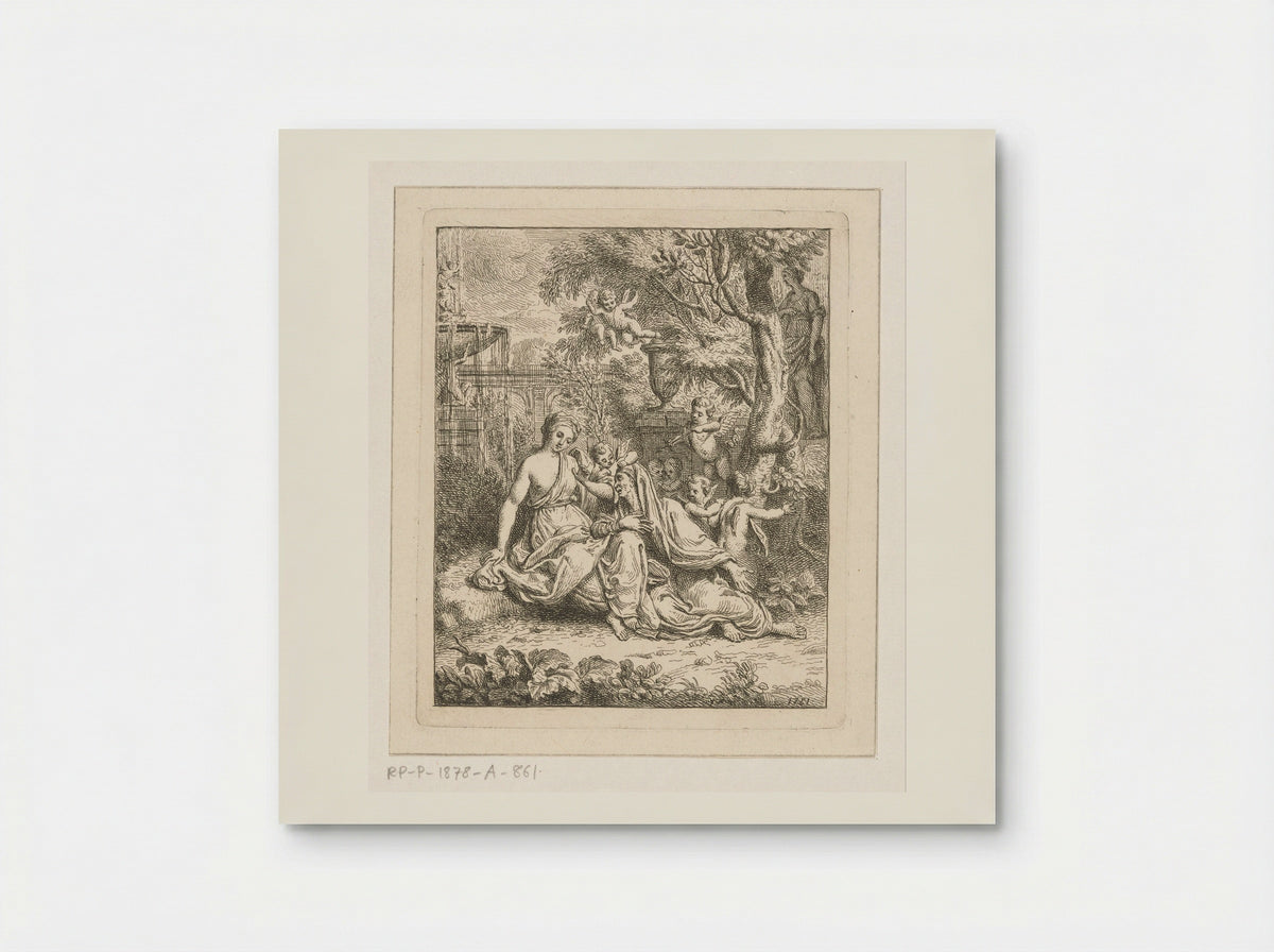 Vertumnus and Pomona - Louis Fabritius Dubourg - Poster