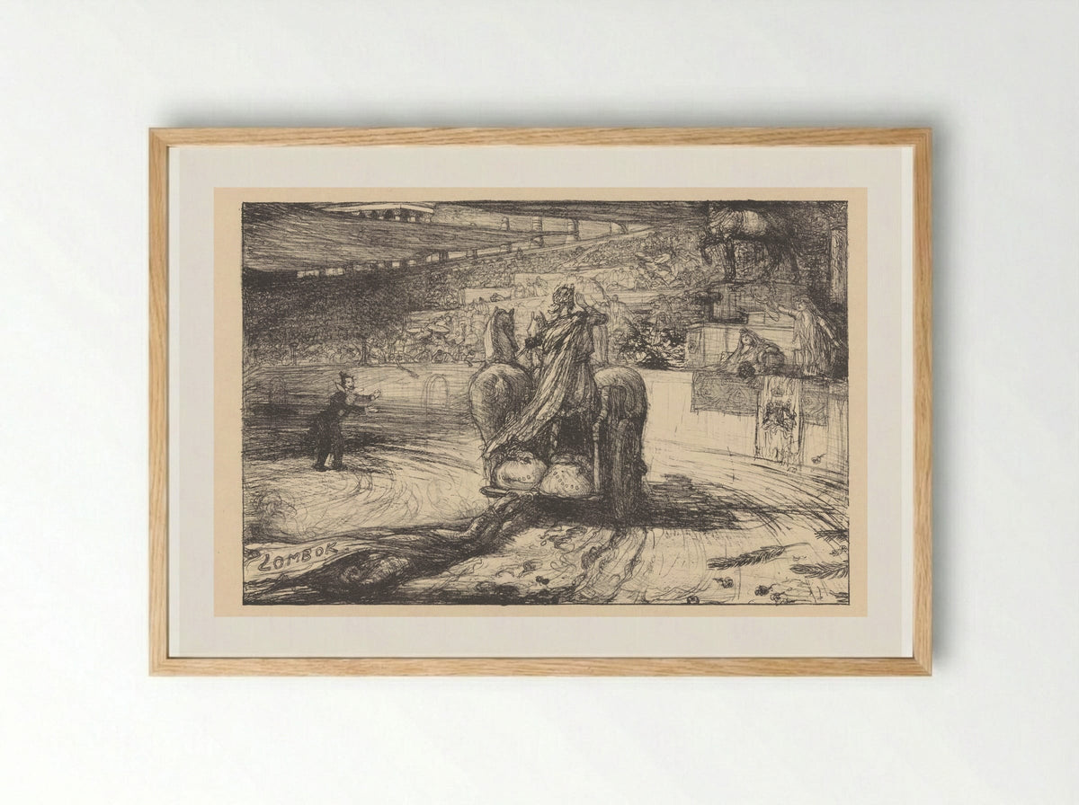 Vetter Triumphator - Marius Bauer - Framed Print Wood
