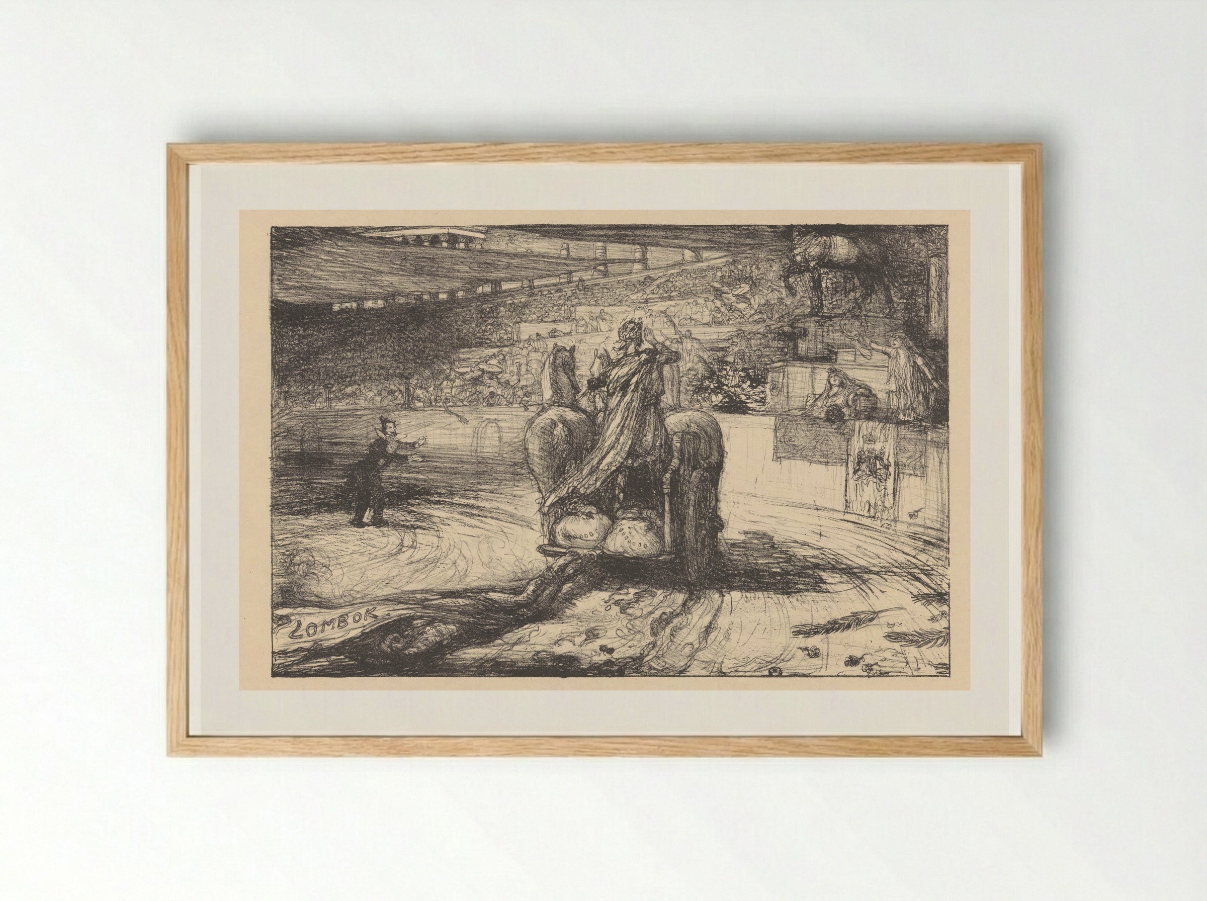 Vetter Triumphator - Marius Bauer - Framed Print Wood