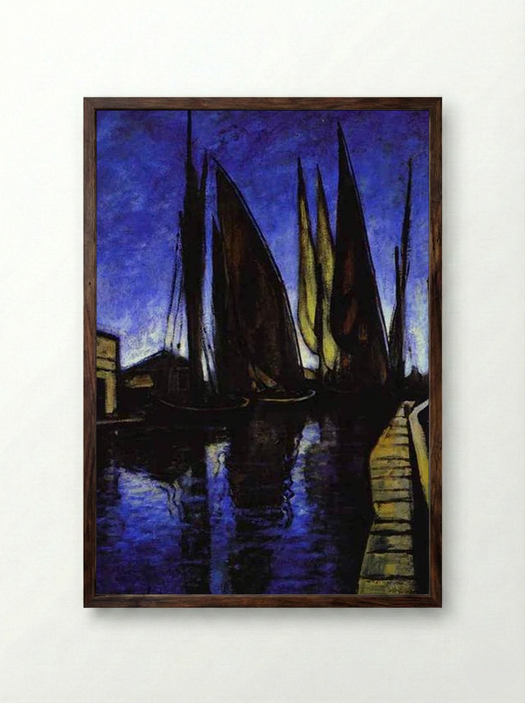 Viareggio - Francis Picabia - Framed Print Dark Wood