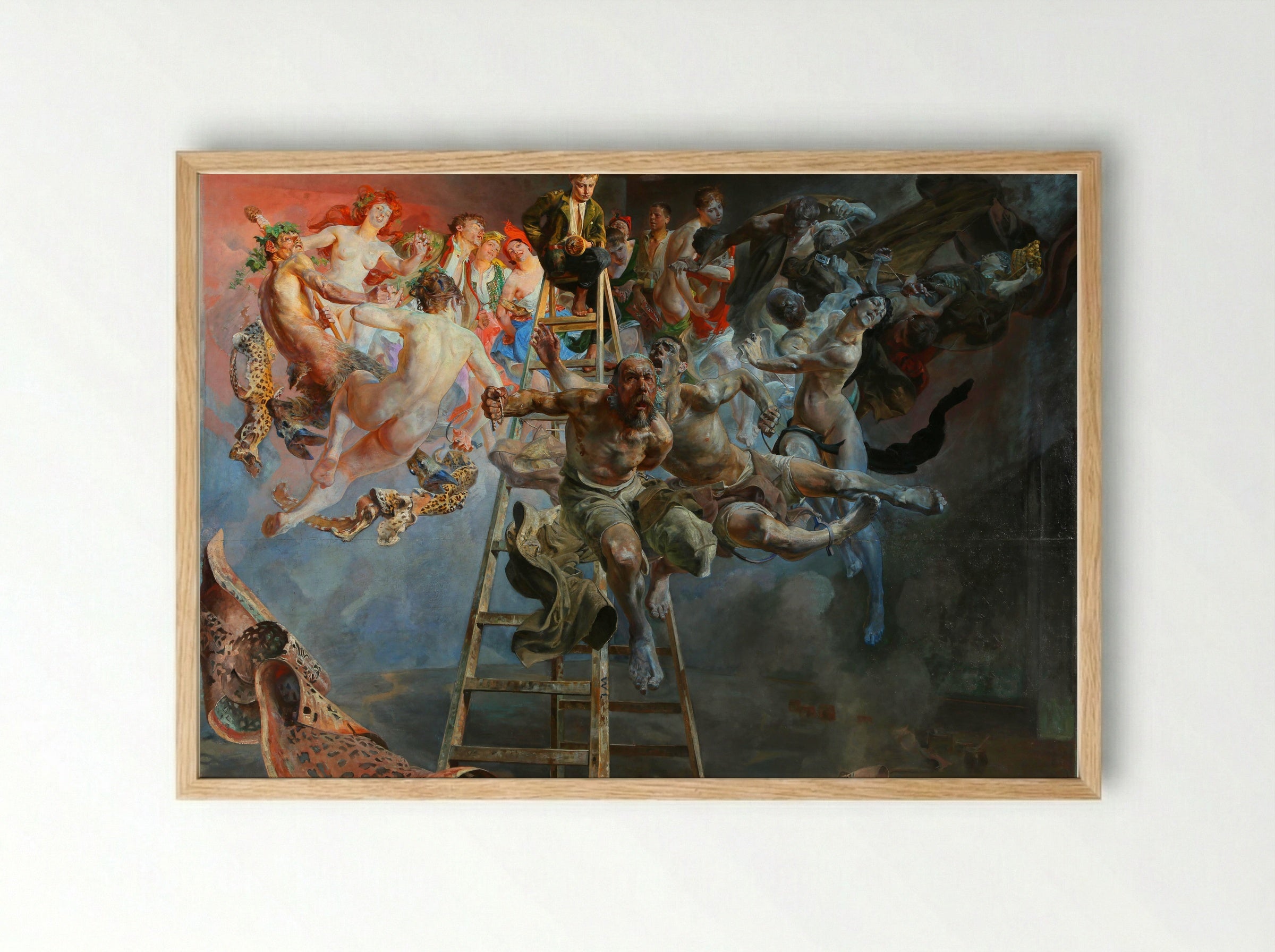 Vicious Circle - Jacek Malczewski - Framed Print Wood