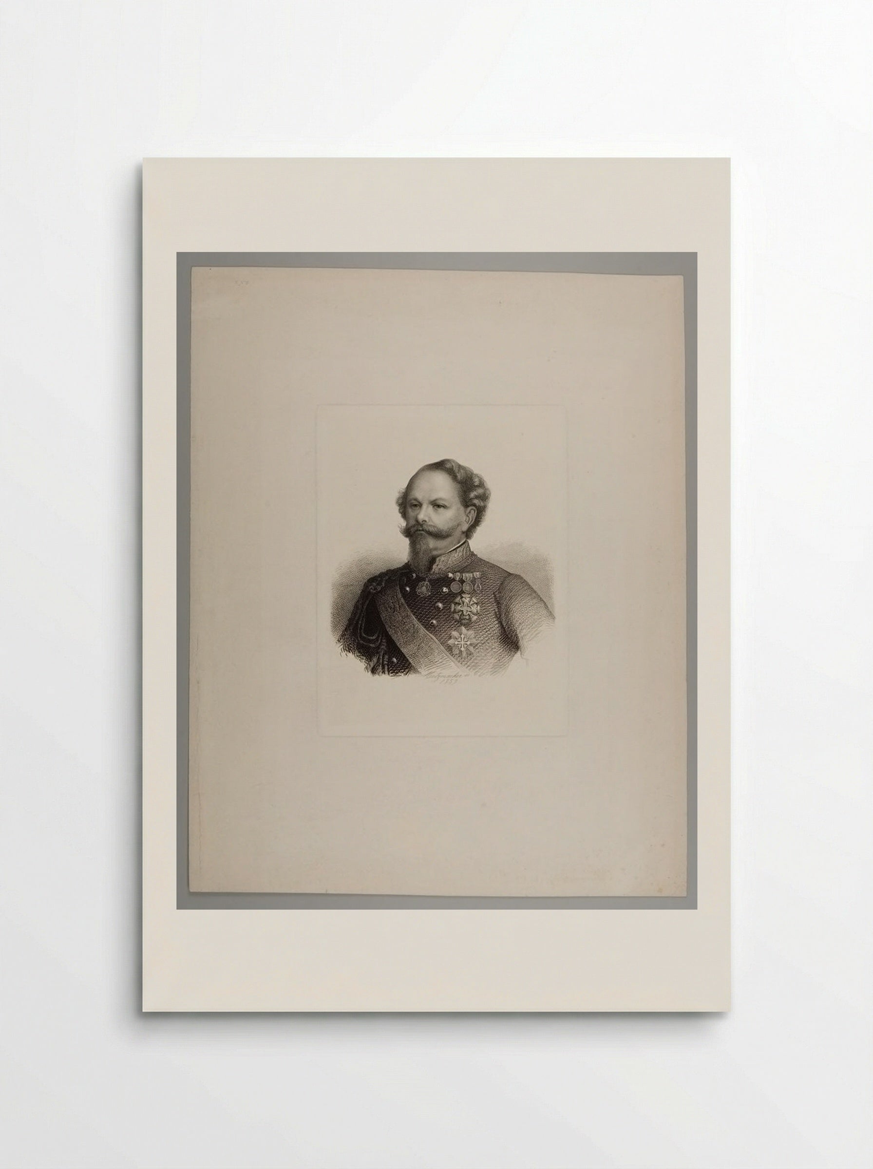 Victor Emmanuel II - Pierre Guillaume Metzmacher - Poster
